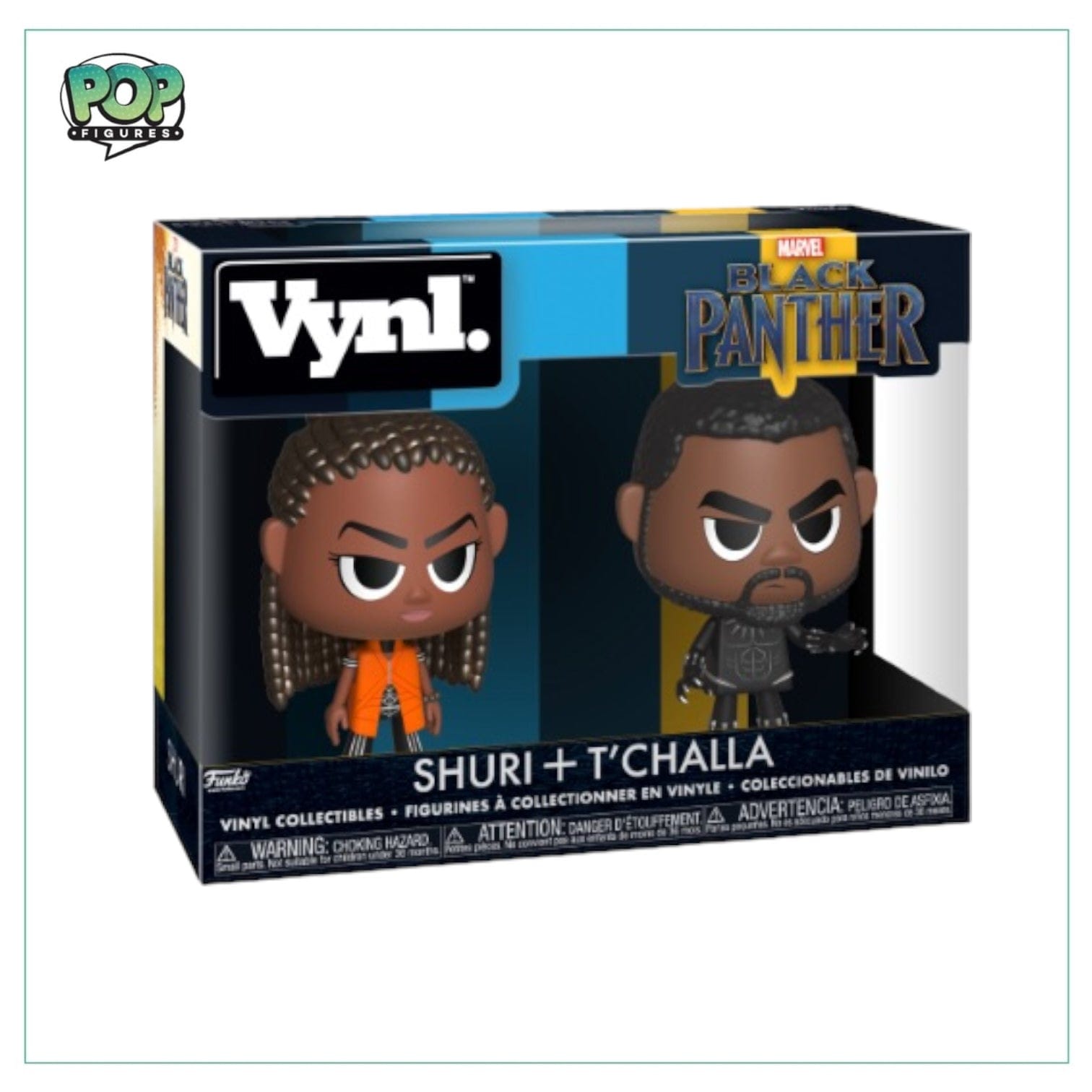 Funko Shuri + T’Challa Deluxe 2 Pack Funko Vynl. - Black Panther