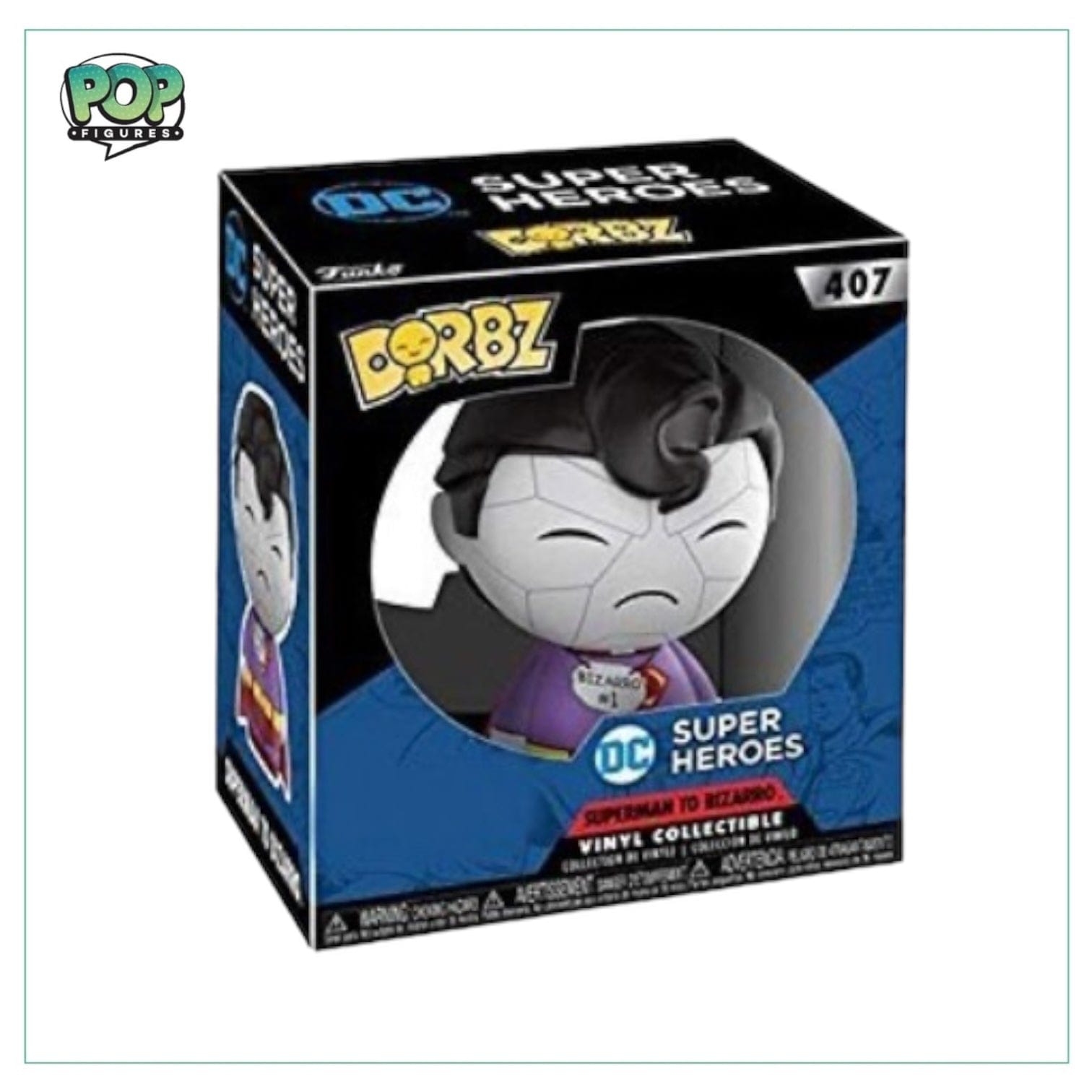 Funko Superman to Bizarro #407 Funko Dorbz! - DC - Exclusive