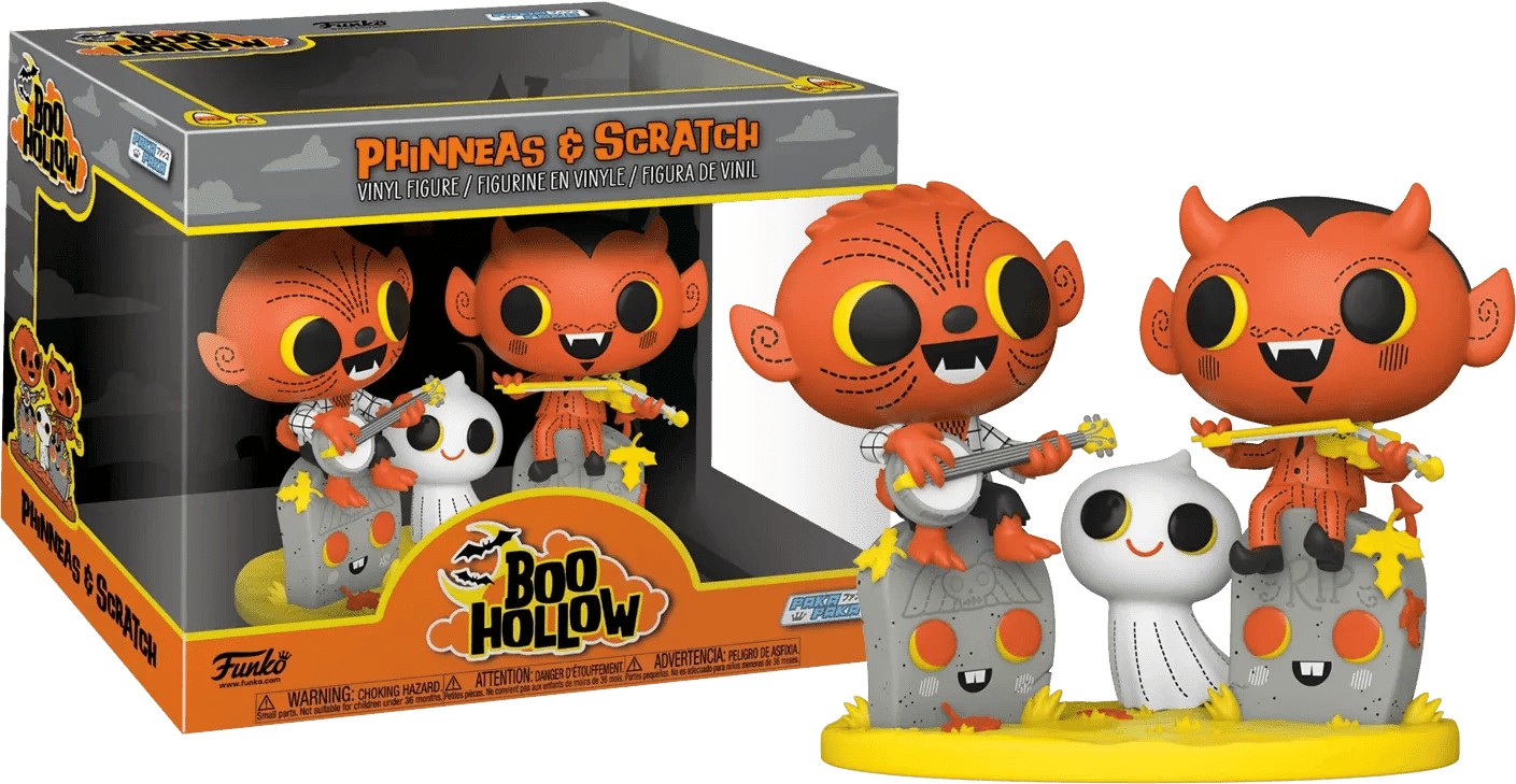 Funko Boo Hollow - Phinneas & Scratch Paka Paka Moment