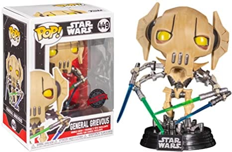 Funko Star Wars - General Grievous Metallic US Exclusive Pop! Vinyl #449