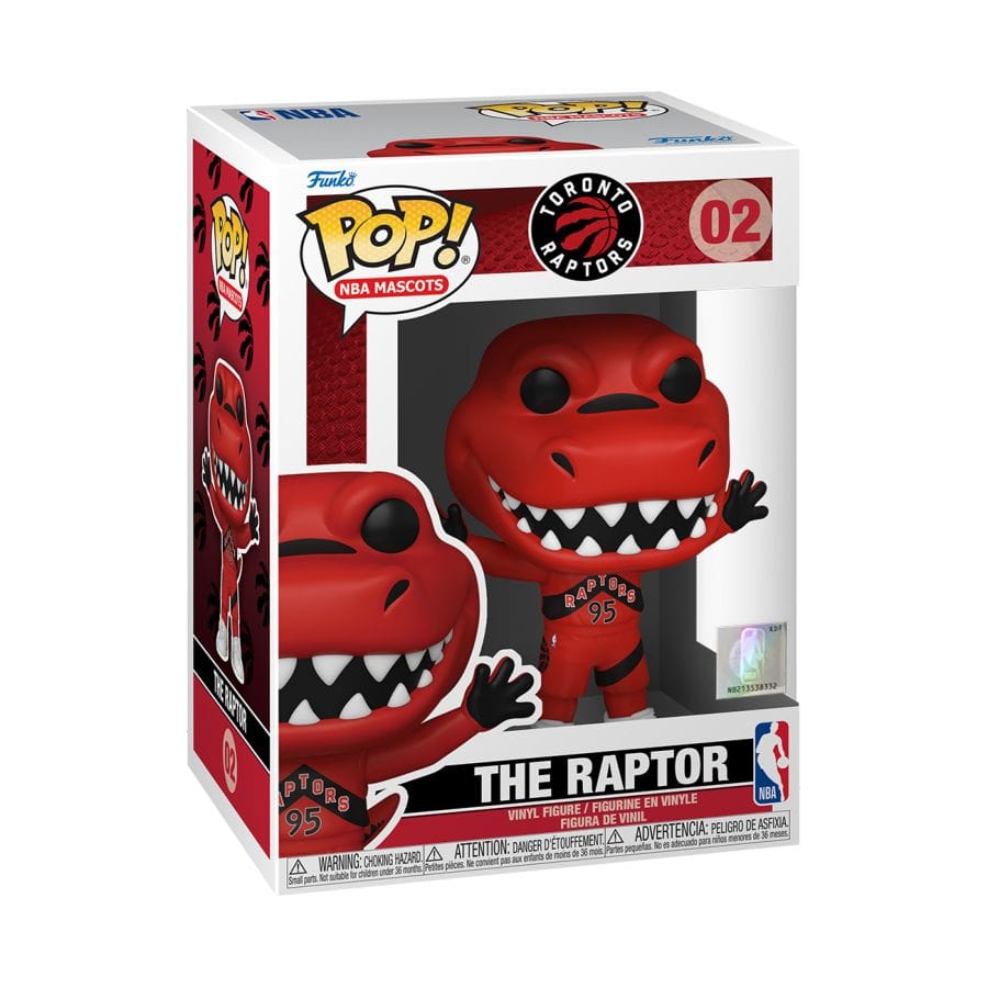 Funko NBA: Raptors - Raptor Pop! Vinyl #02