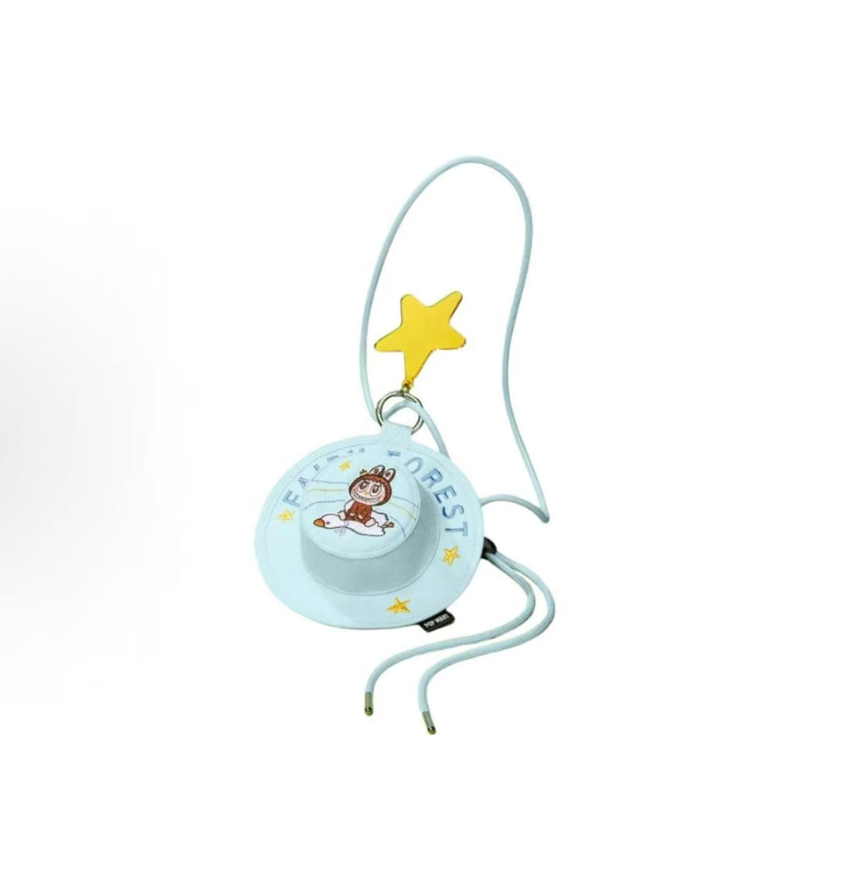 The Monsters Labubu Forest Fairy Tale Series Bucket Hat Mini Bag