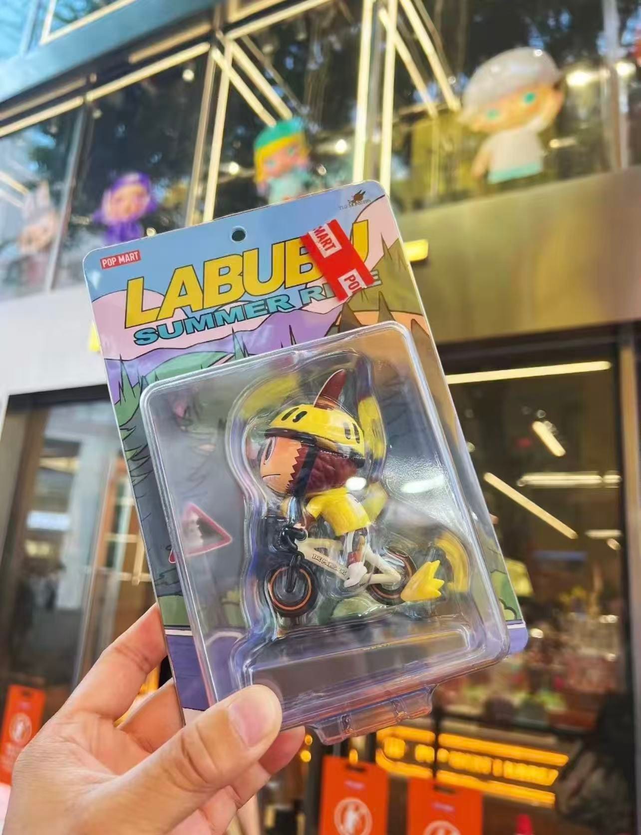 The Monsters Labubu Summer Ride Figurine
