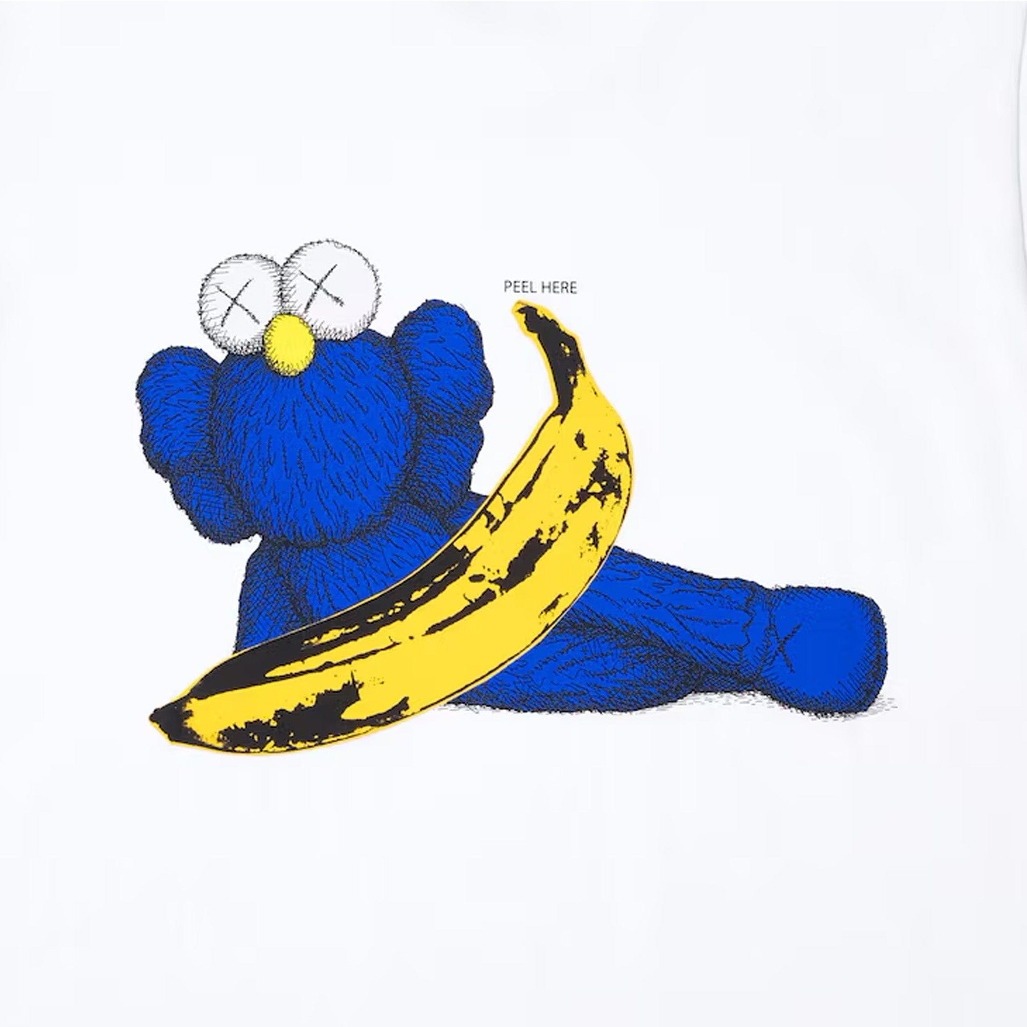 KAWS x Uniqlo Warhol UT Graphic 471321 T - shirt White (2024)