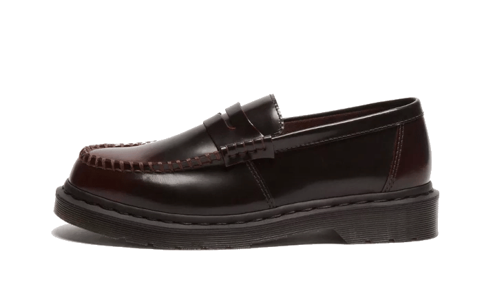 Dr. Martens Penton Arcadia Leather Loafers Cherry Red
