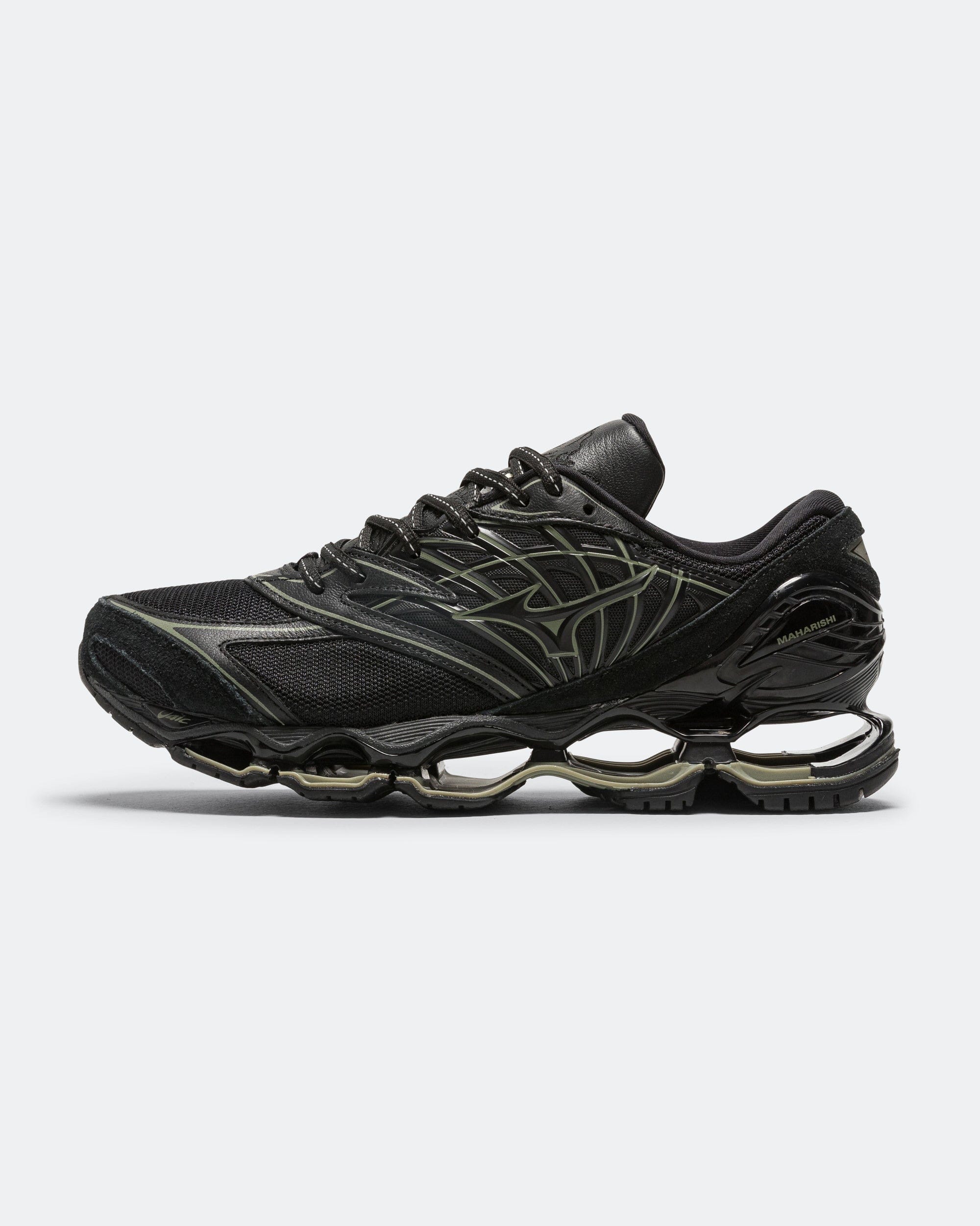 Mizuno Wave Prophecy LS x Maharishi - Black/Deep Green