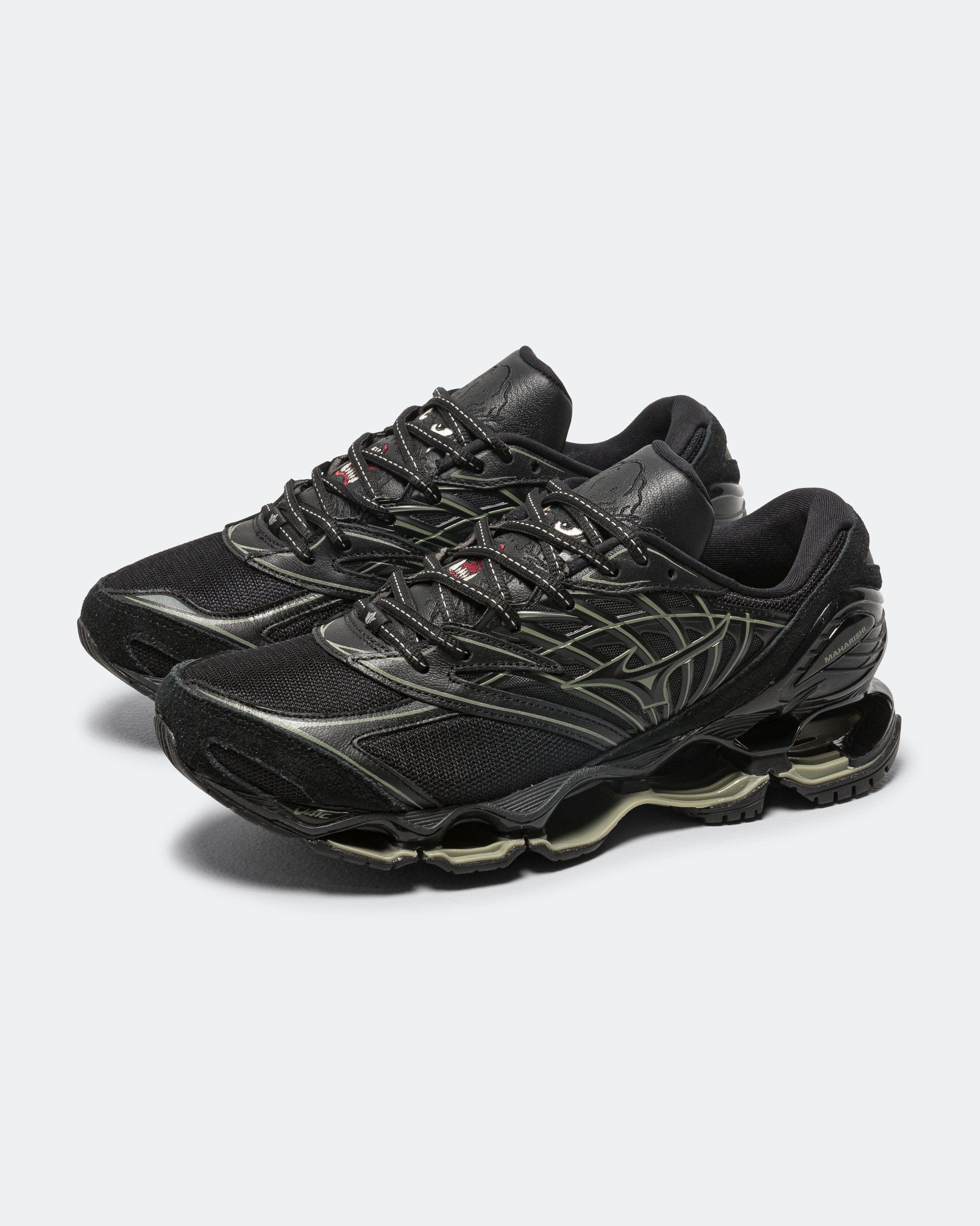 Mizuno Wave Prophecy LS x Maharishi - Black/Deep Green