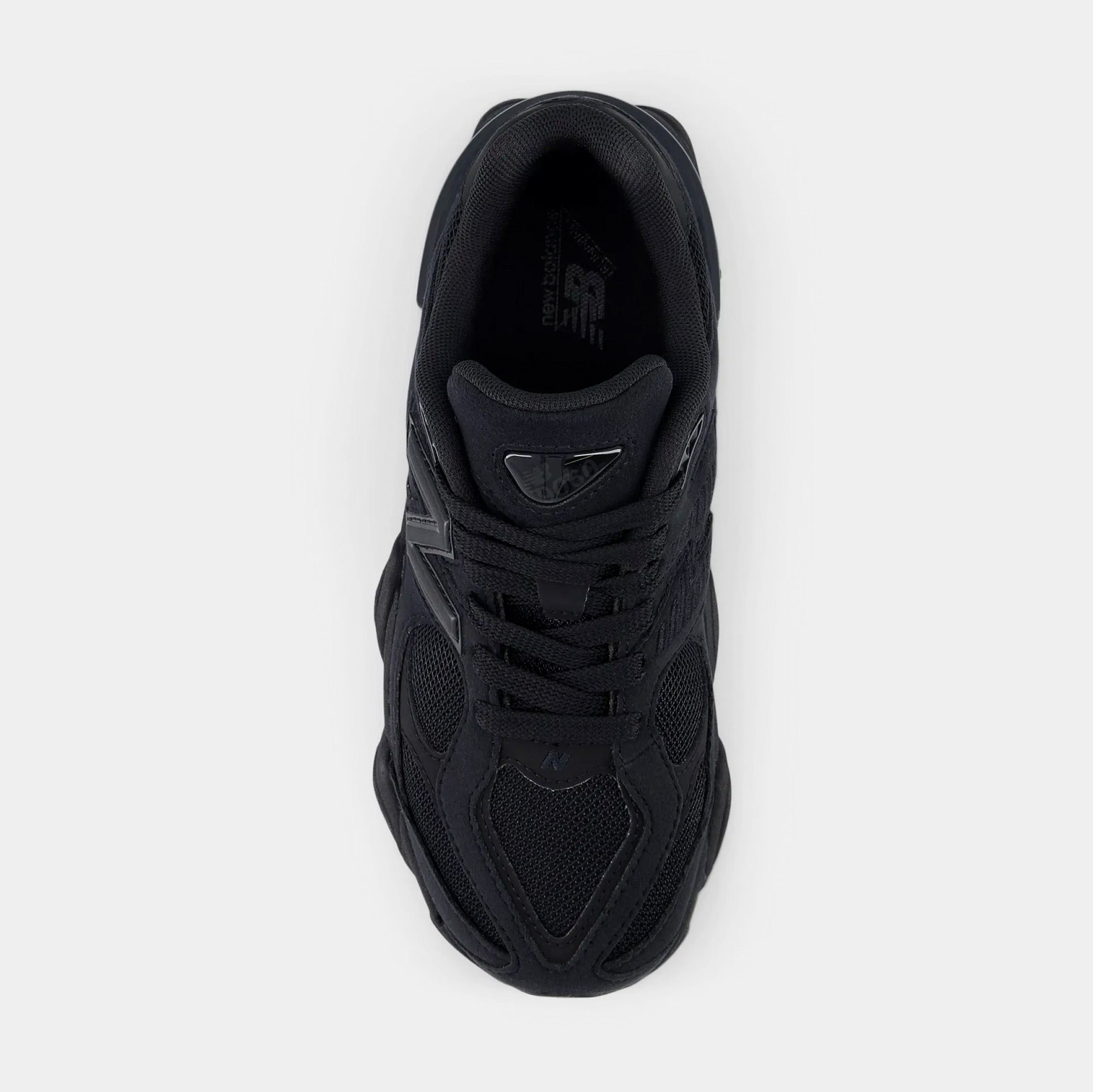 Newbalance 9060 Grade School Lifestyle Shoes (Triple Black)