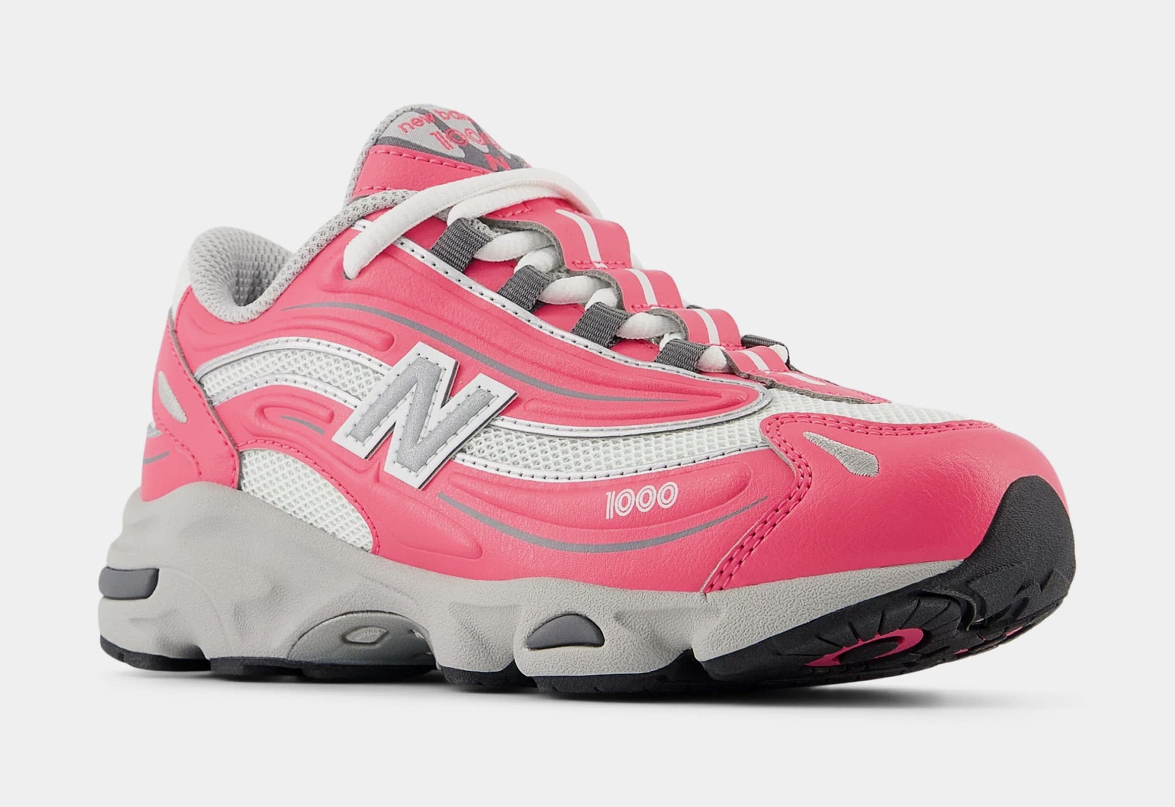 Newbalance 1000 Preschool Running Shoes (Pink/Grey)