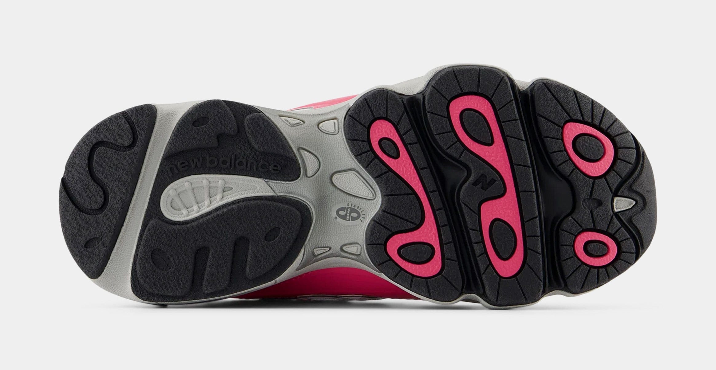 Newbalance 1000 Preschool Running Shoes (Pink/Grey)