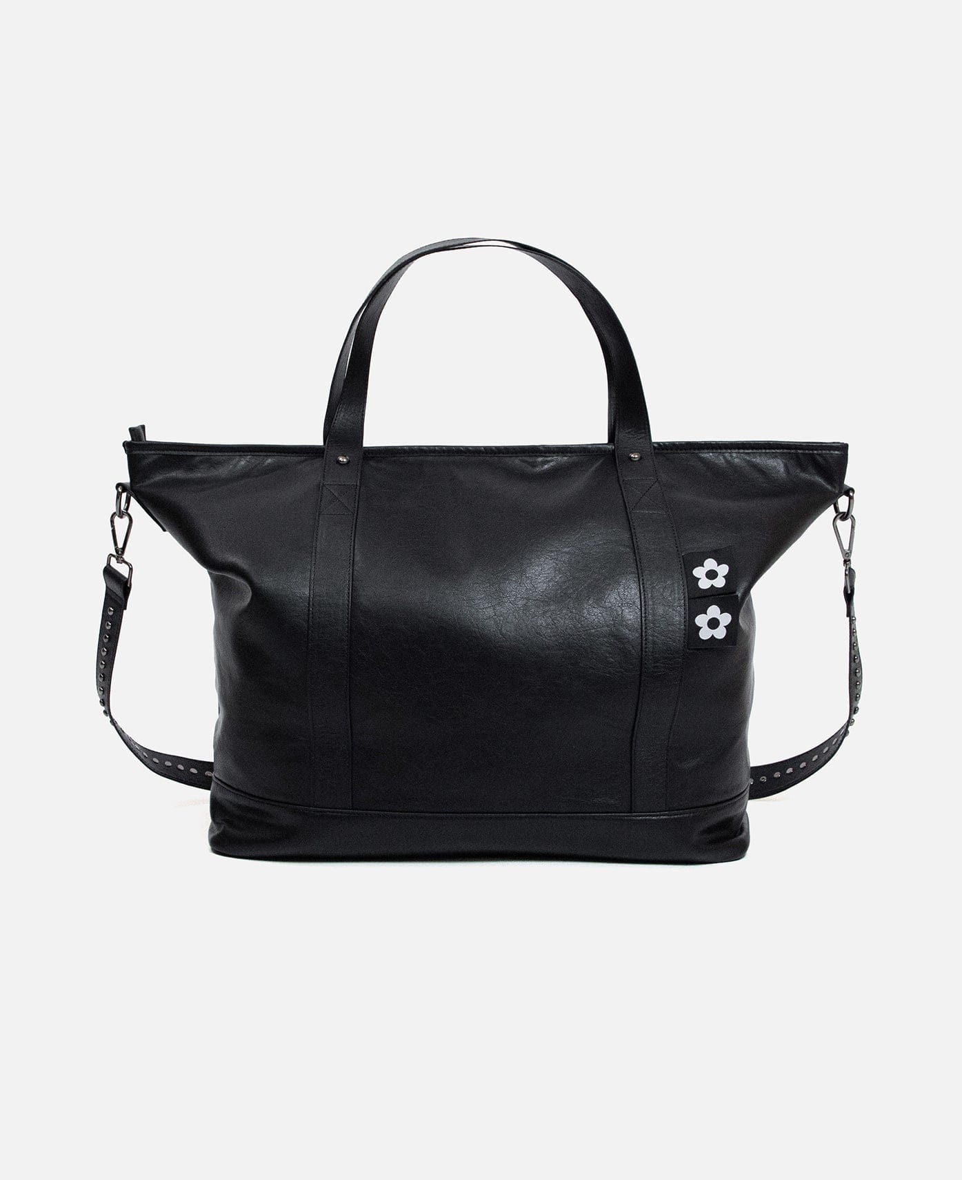 Vandy The Pink Studded Tote Bag (Black)