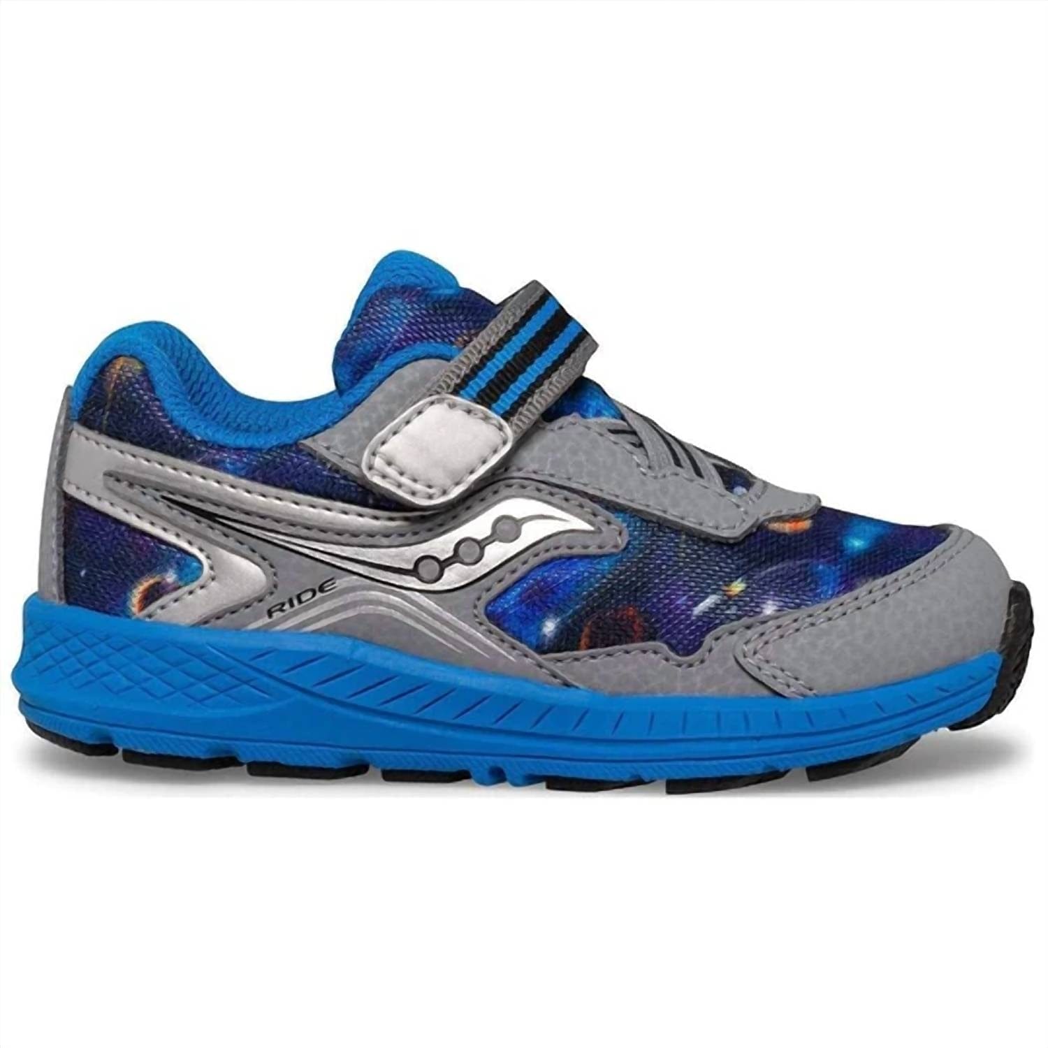 Space Boy's Ride 10 Jr Sneakers In Grey/blue/space