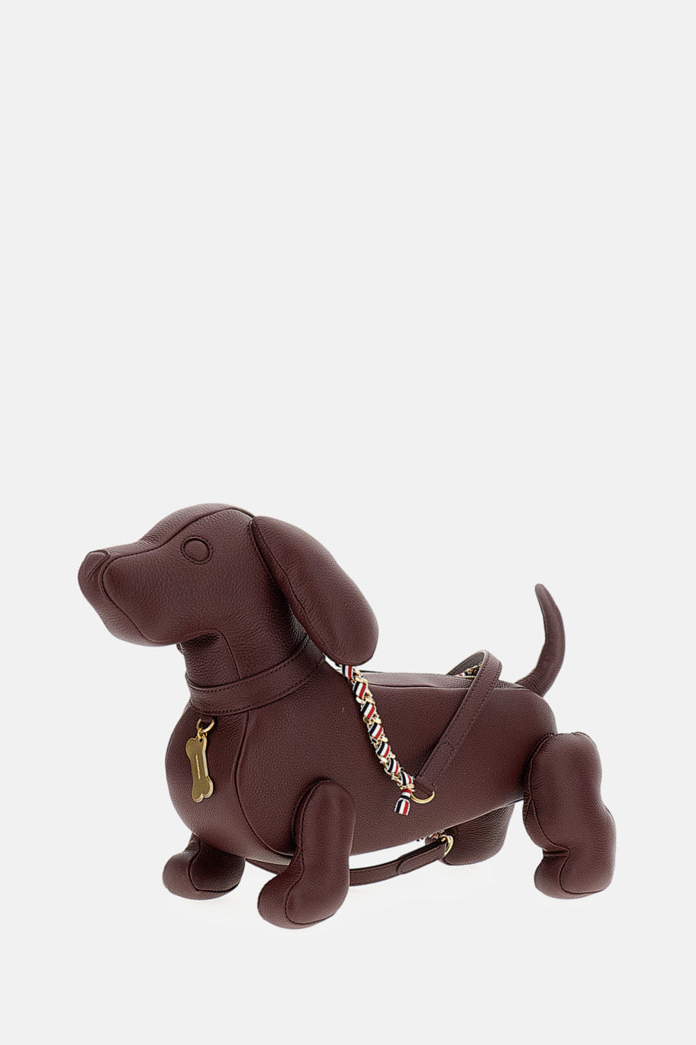 Thom Browne BORSA MINI HECTOR IN PELLE PEBBLE GRAIN
