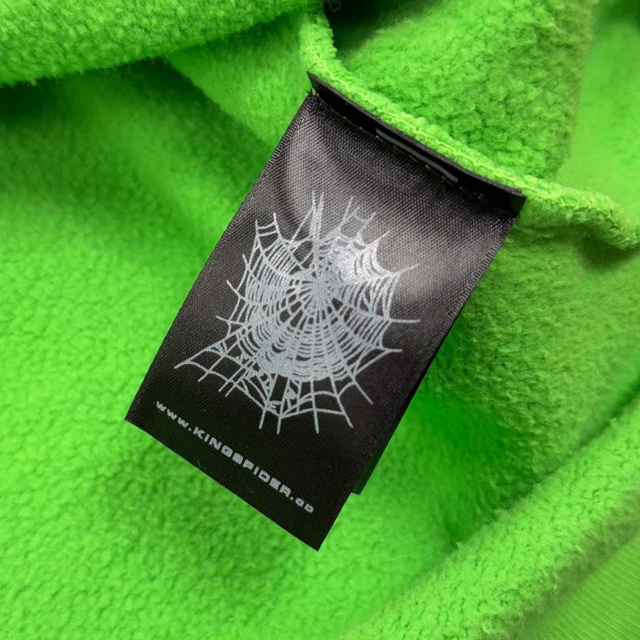 Sp5der Hoodie LEGACY Green New Size XL