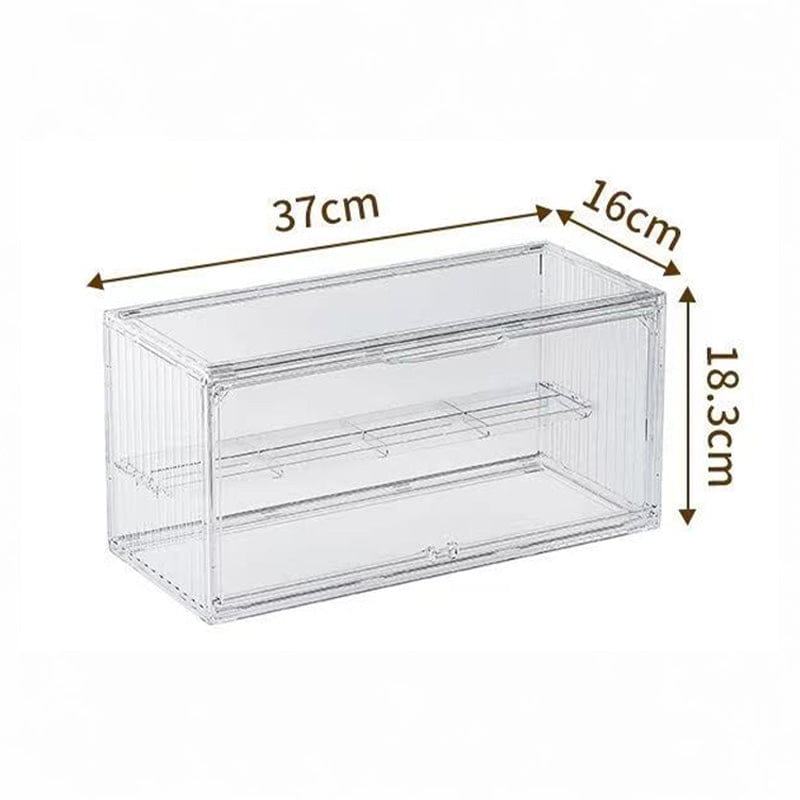 Transparent Mini Labubu Pin for Love Transparent Display Case