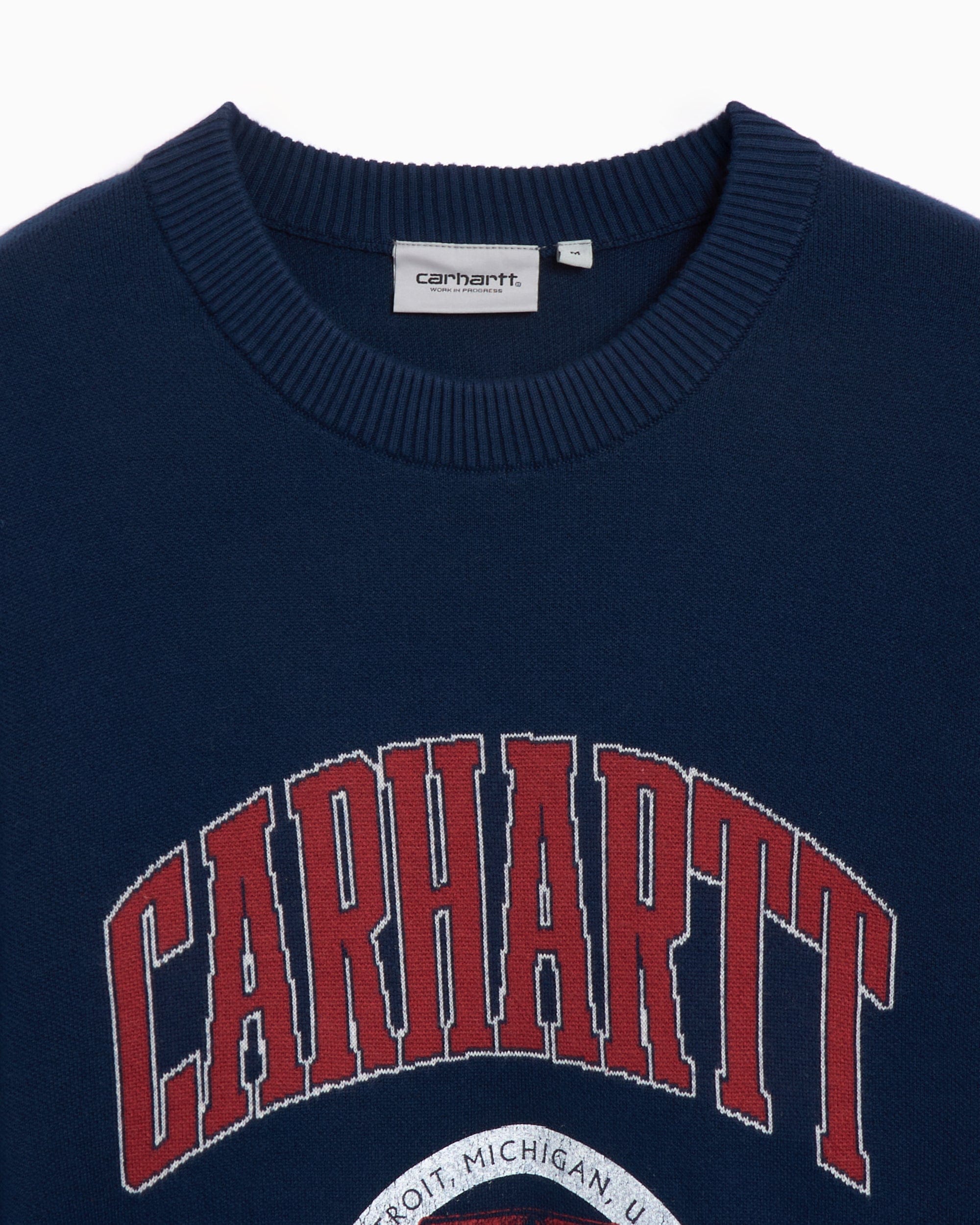 Carhartt WIP Jersey Relaxed Carhartt WIP Library College Men's Sweater para hombre