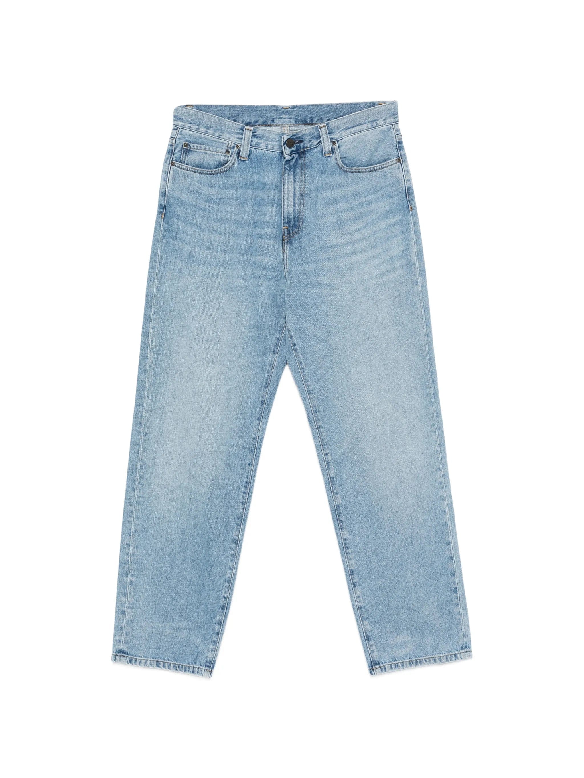 Carhartt WIP Aaron logo - patch straight - leg jeans