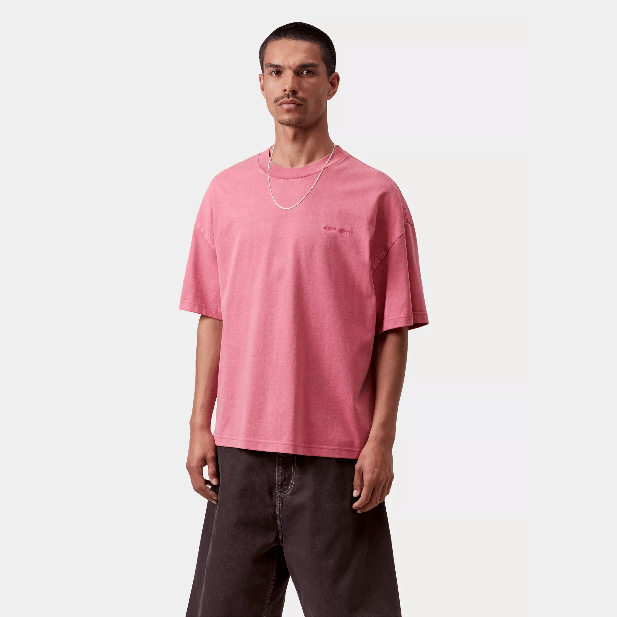 Carhartt WIP S/S Benton T-Shirt (PRIMROSE GARMENT DYED)
