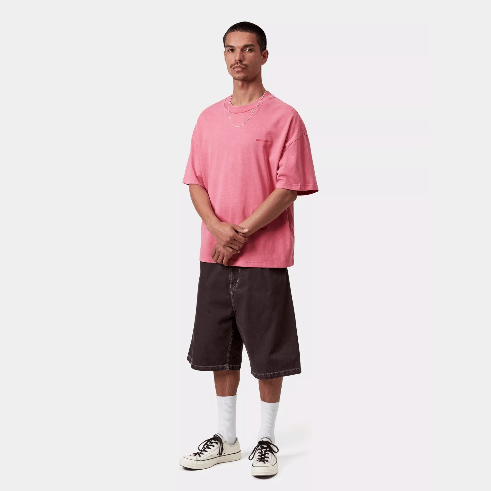 Carhartt WIP S/S Benton T-Shirt (PRIMROSE GARMENT DYED)