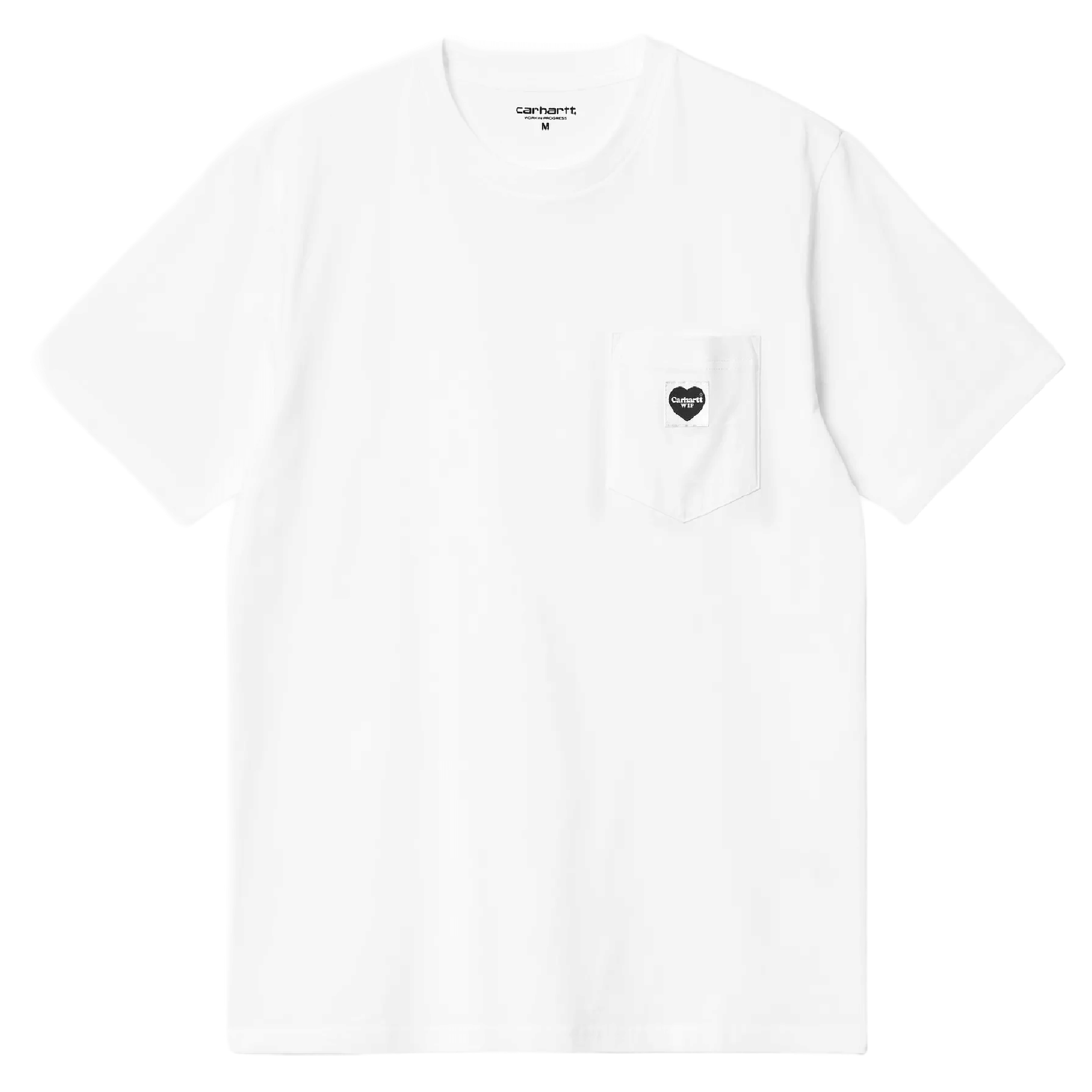 Carhartt WIP S/S Pocket Heart T-Shirt (WHITE)