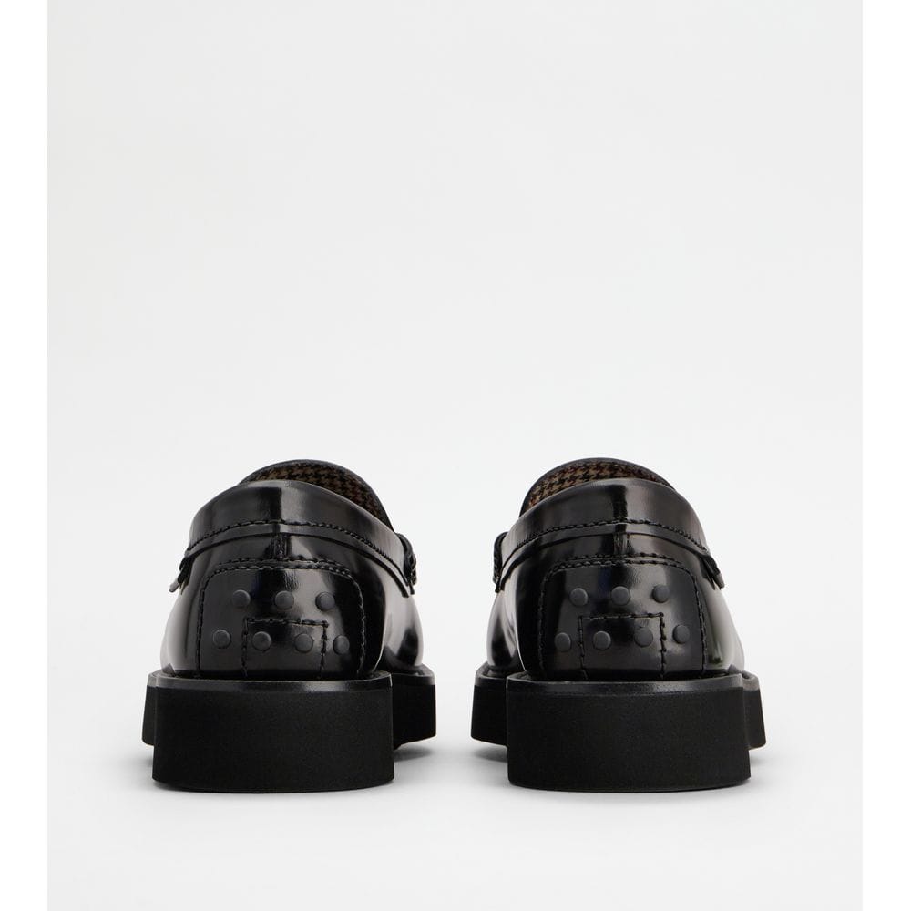 Tod's Tods Loafers In Leather Black Mens