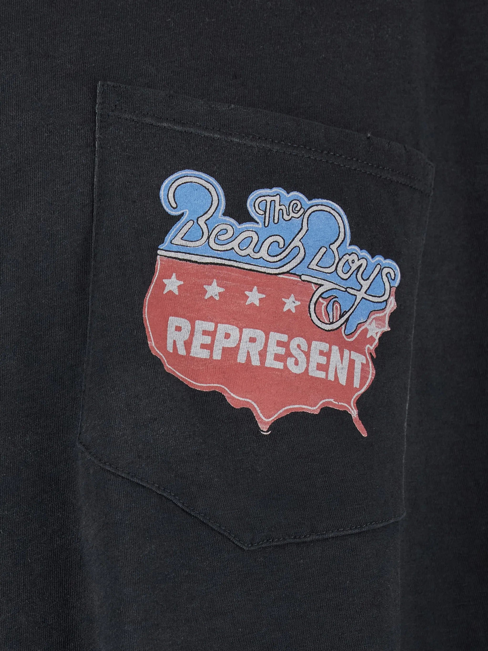 Represent graphic - print chest - pocket T - shirt