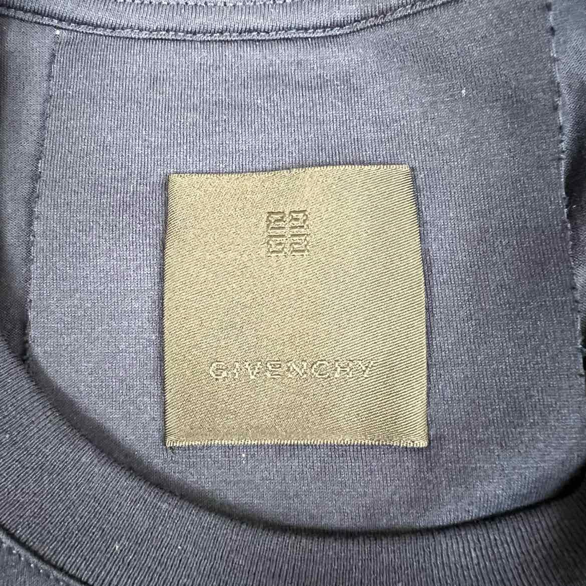 Givenchy T - Shirt 4 - G Navy New Size M