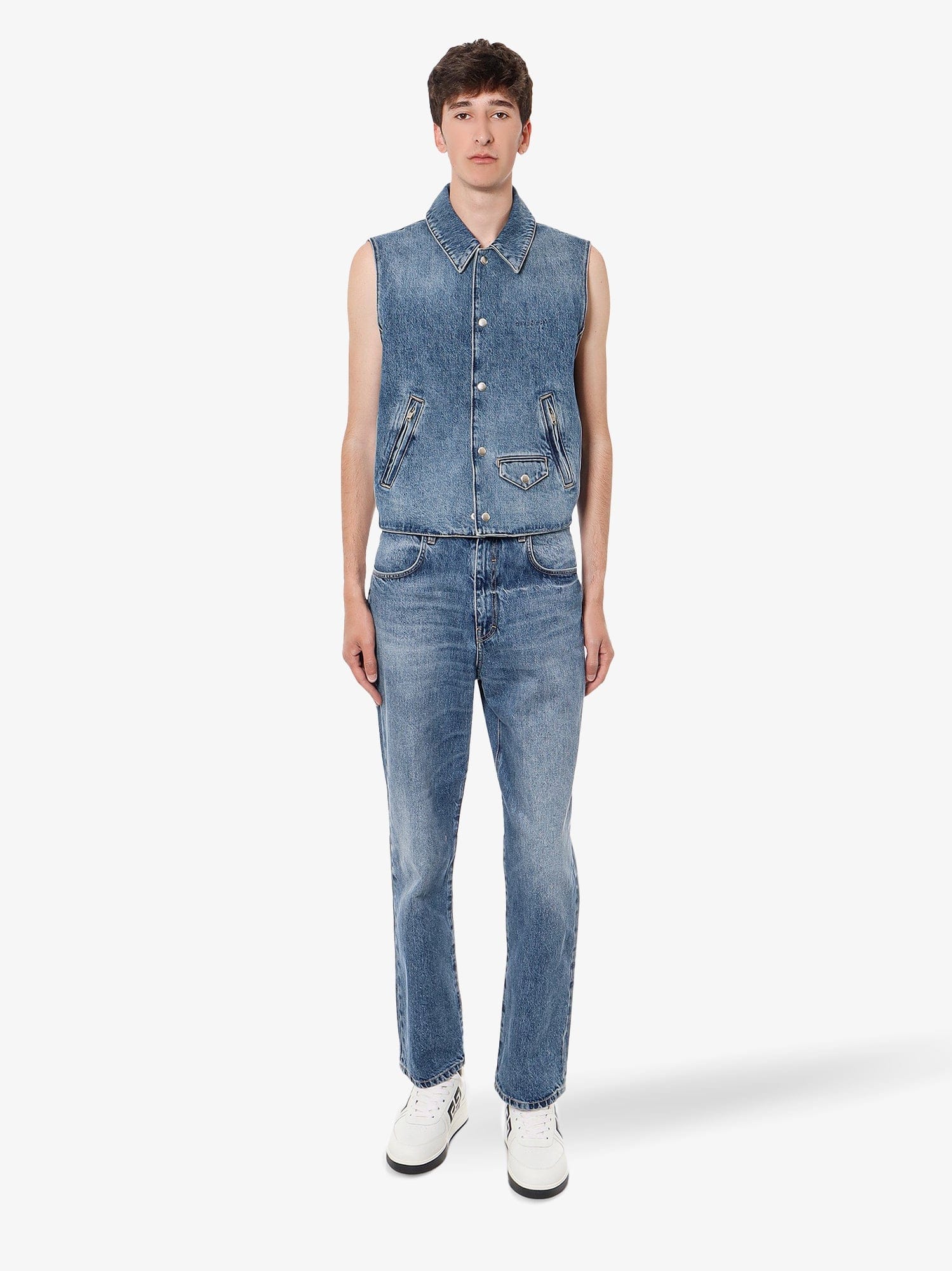 Givenchy Denim jeans with metal 4 g detail