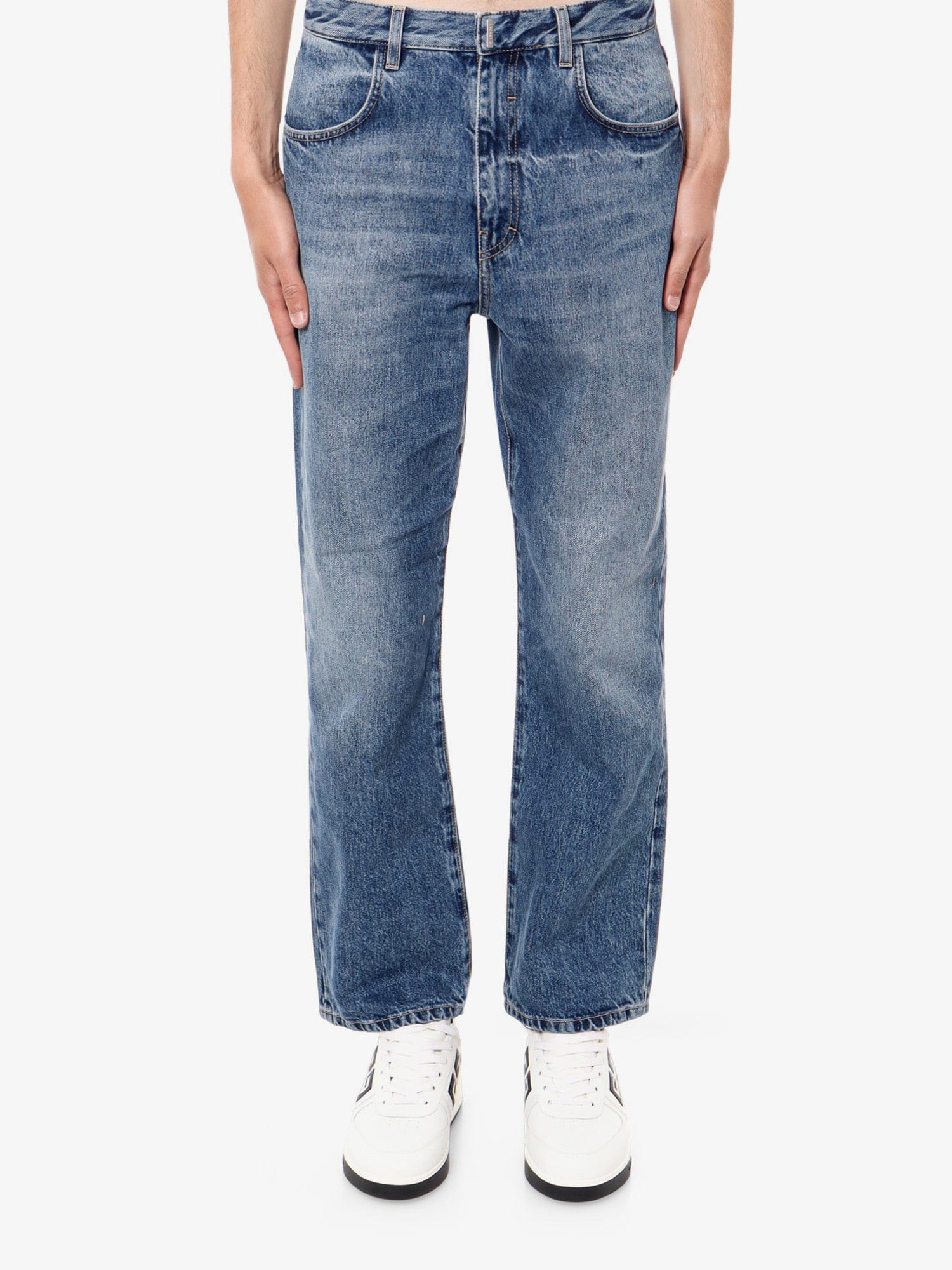 Givenchy Denim jeans with metal 4 g detail