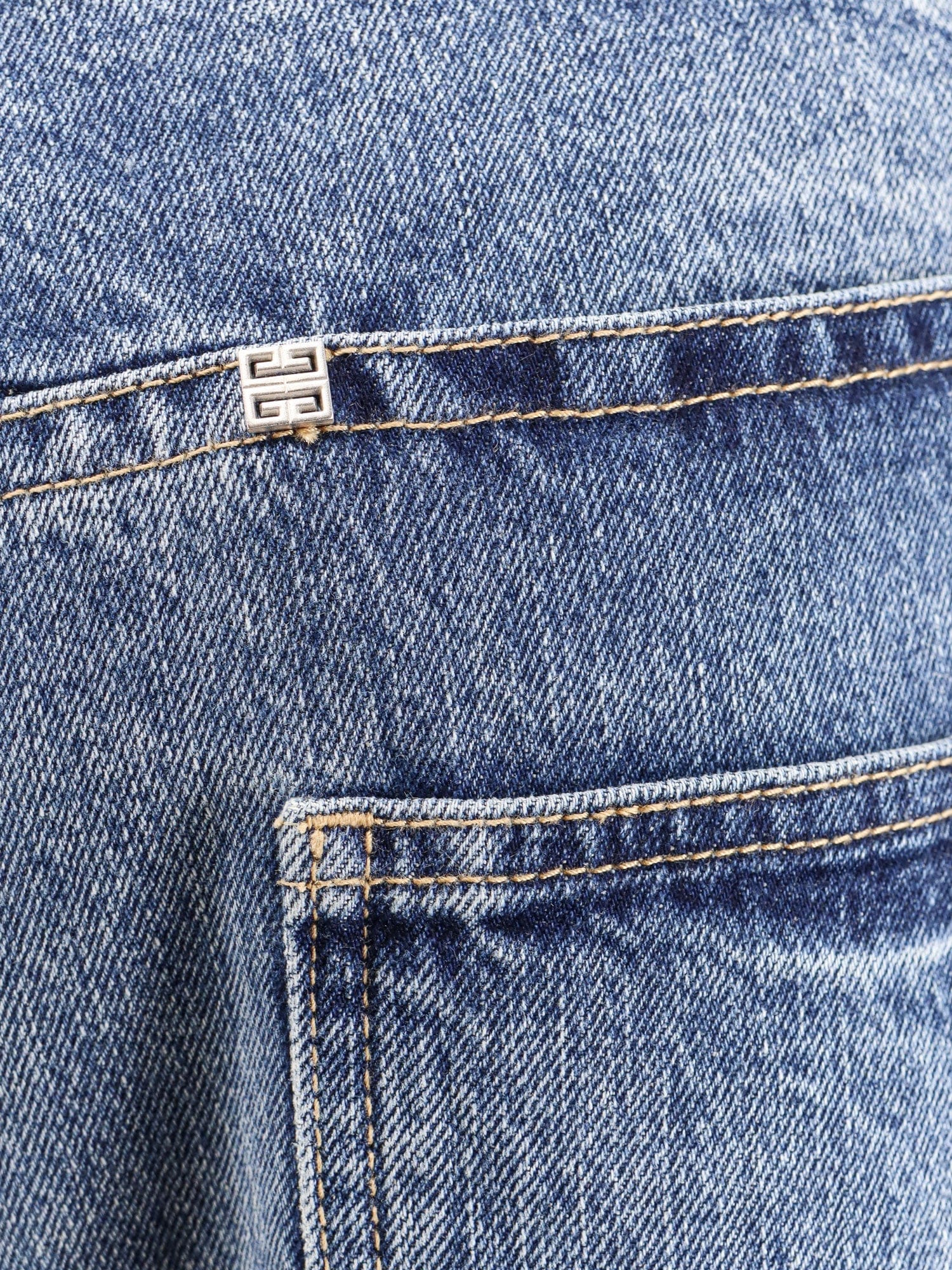 Givenchy Denim jeans with metal 4 g detail