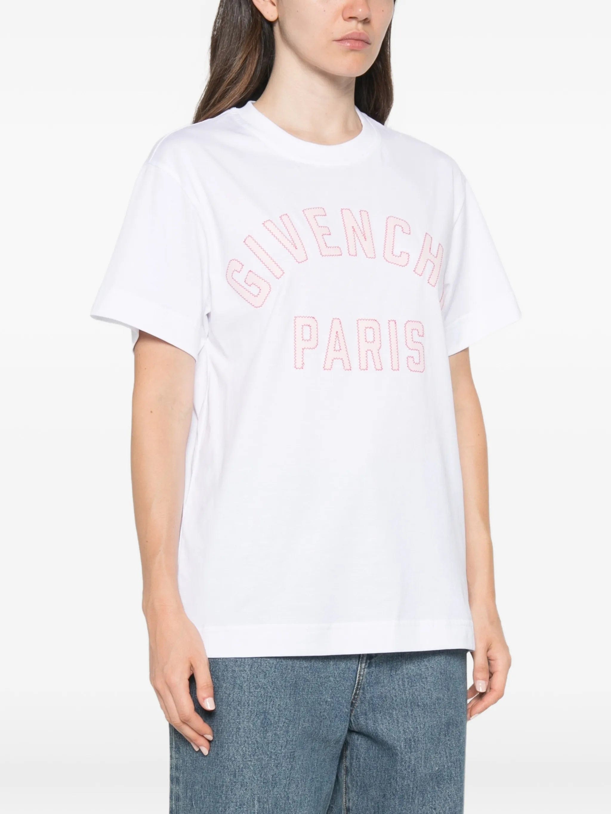 Givenchy logo - print T - shirt