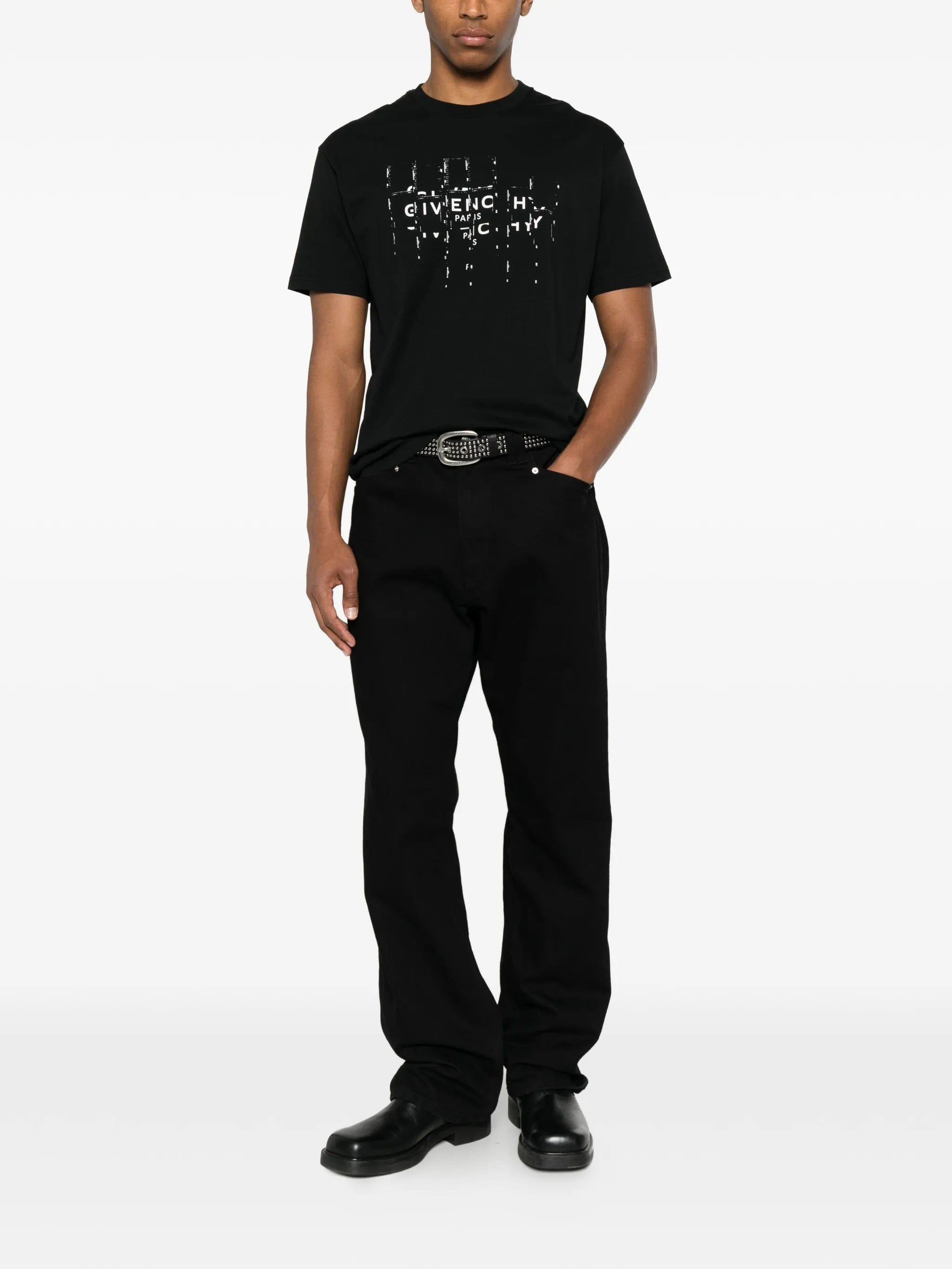 Givenchy logo - print regular - fit T - shirt