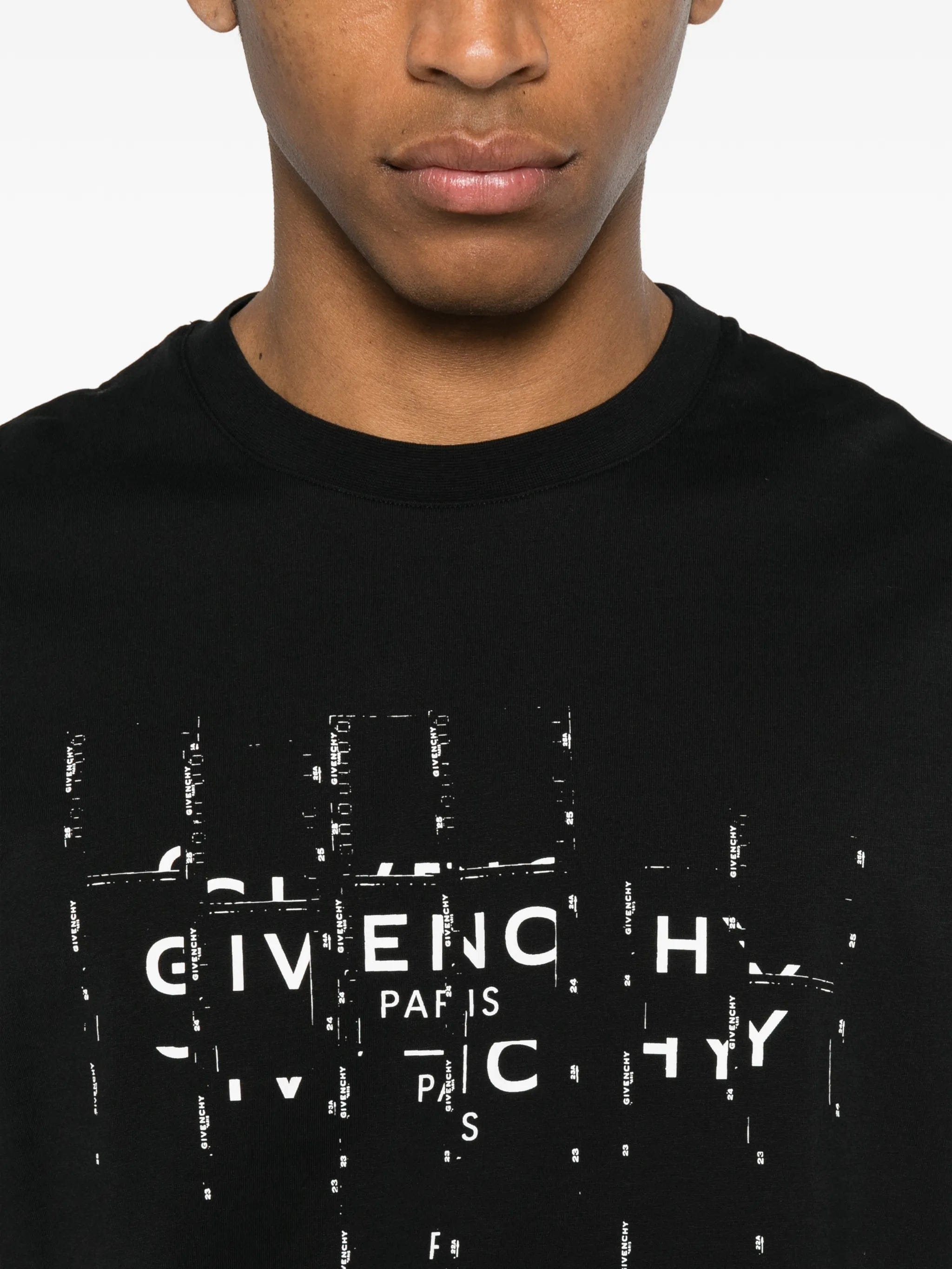 Givenchy logo - print regular - fit T - shirt