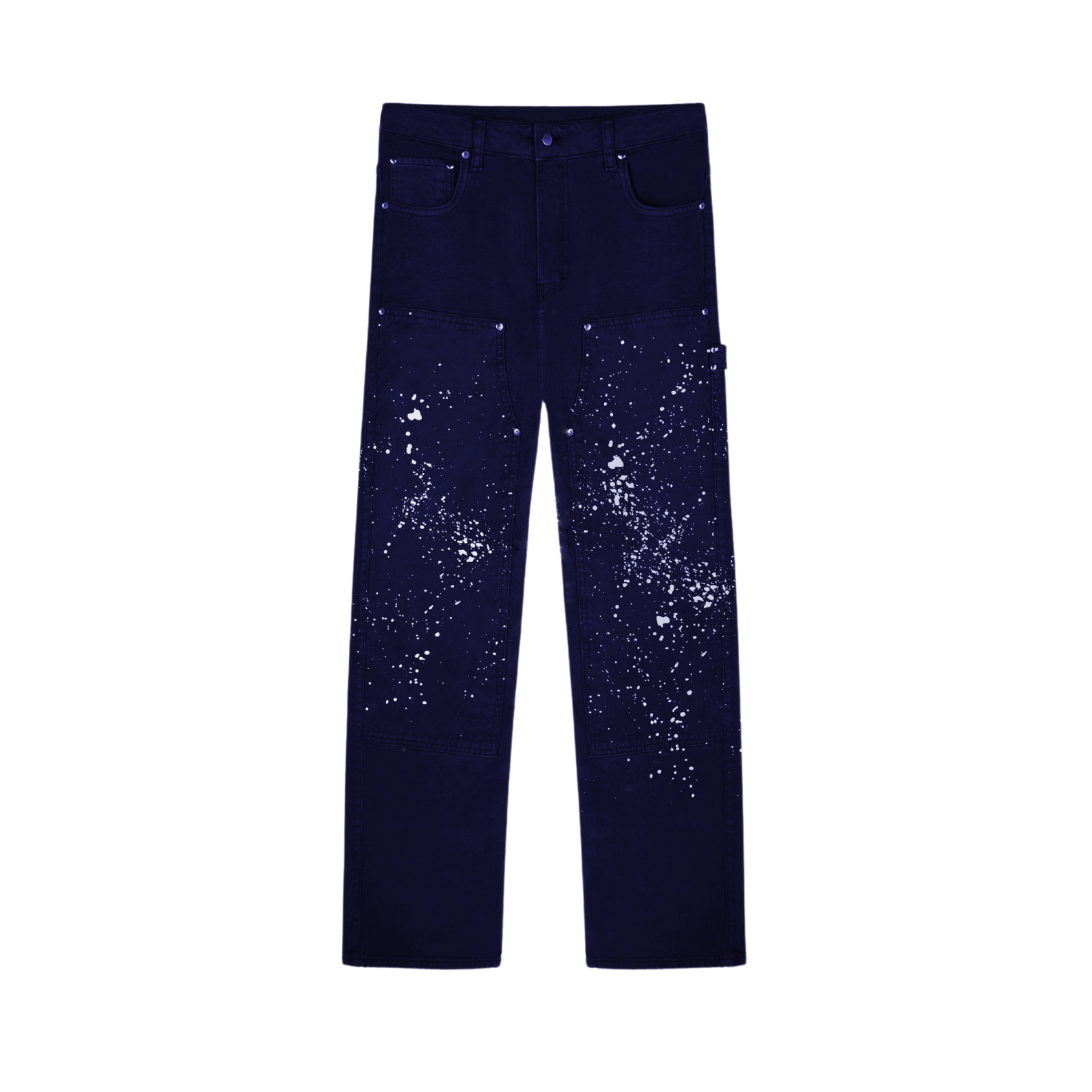 The Khwaab Paint Splatter Carpenter Pants
