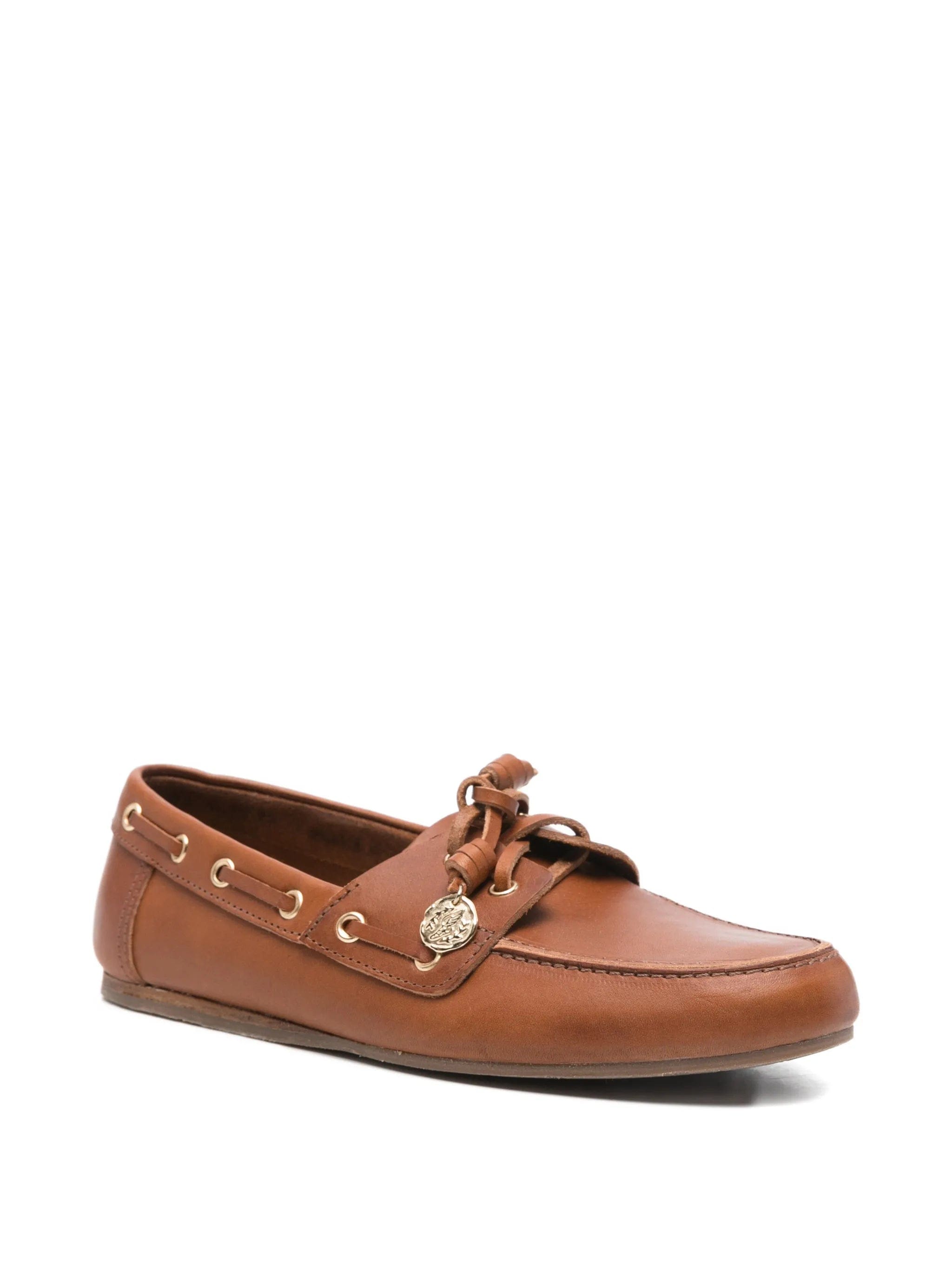 Ancient Greek Sandals Pliaria oily Derby shoes