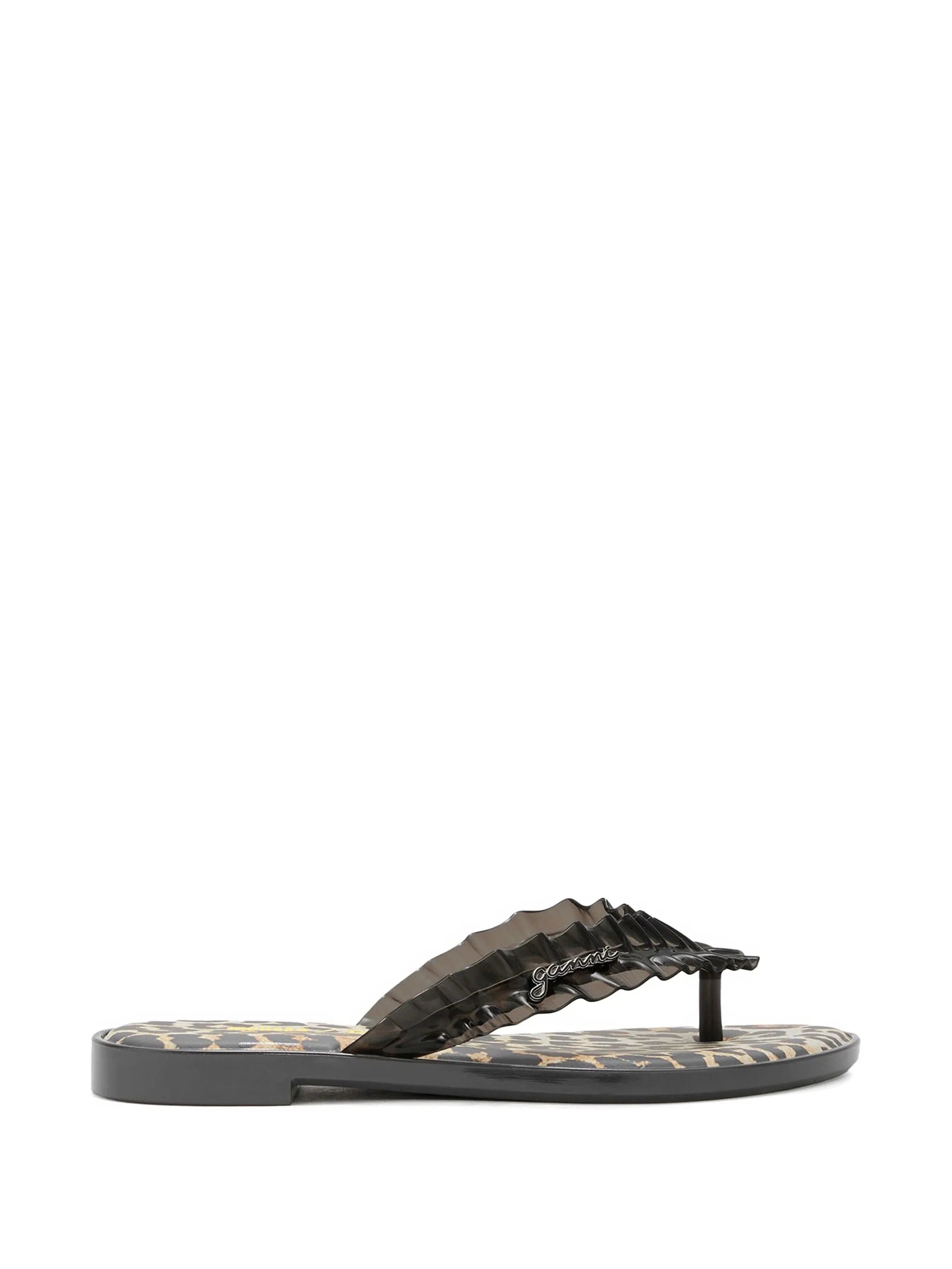 GANNI Melissa flip flops