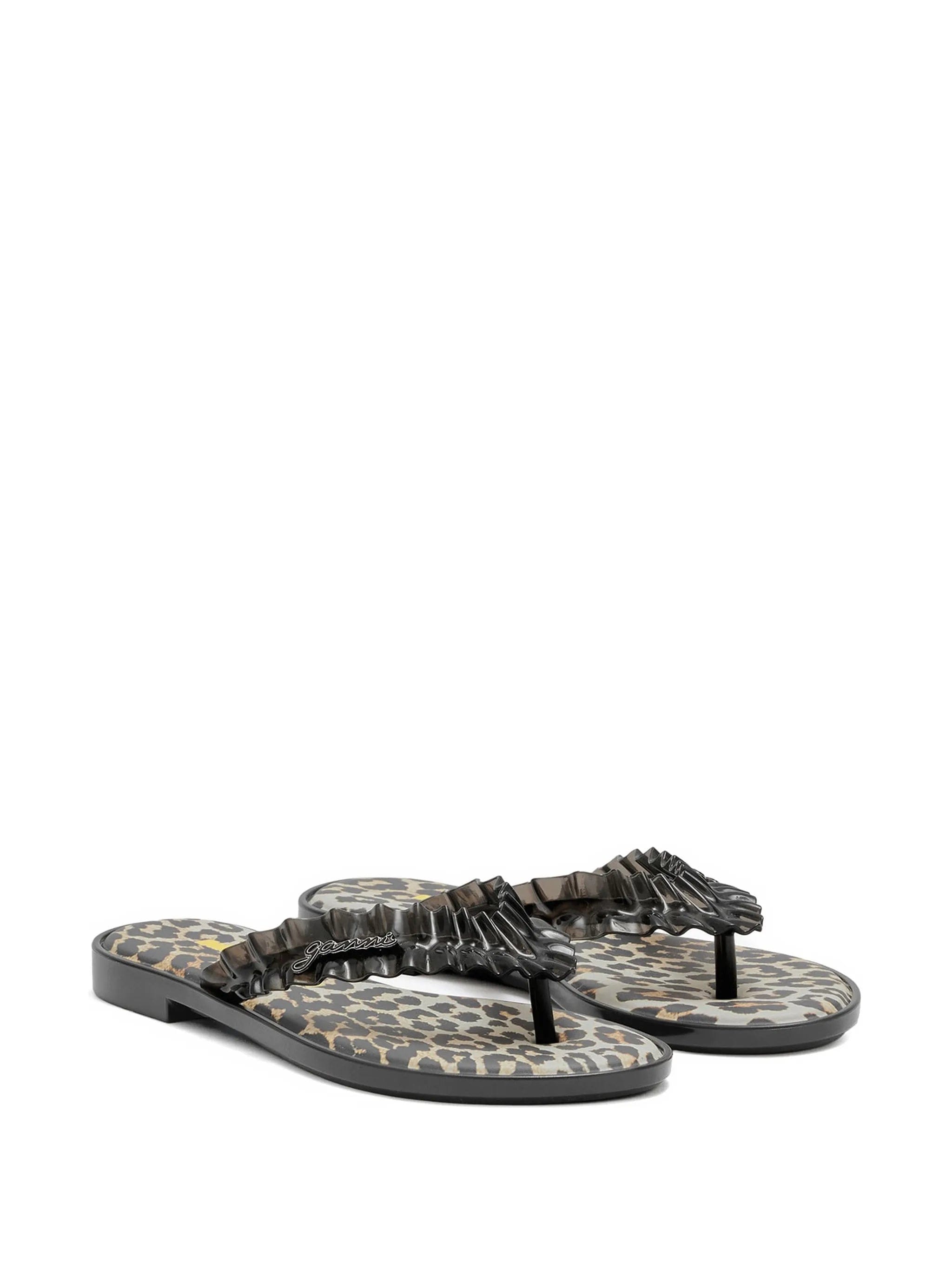 GANNI Melissa flip flops