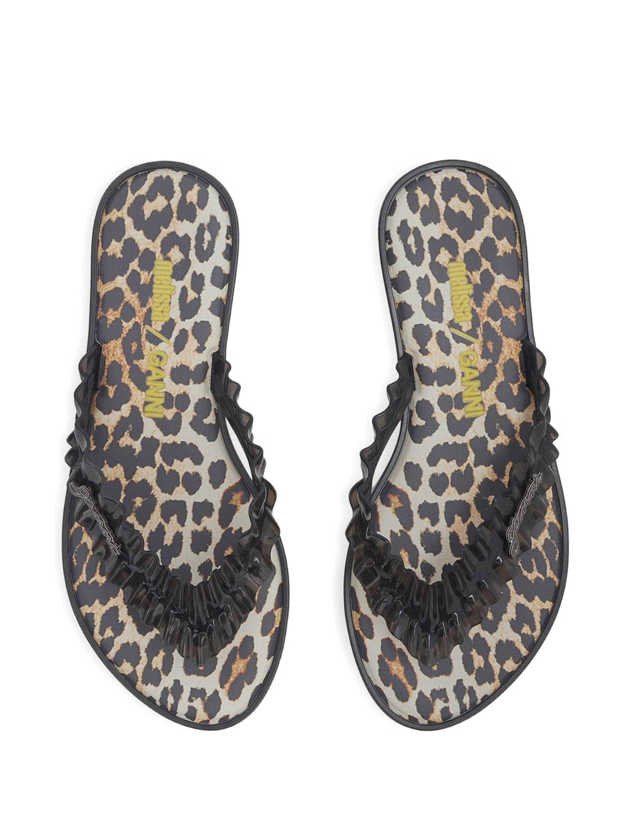 GANNI Melissa flip flops