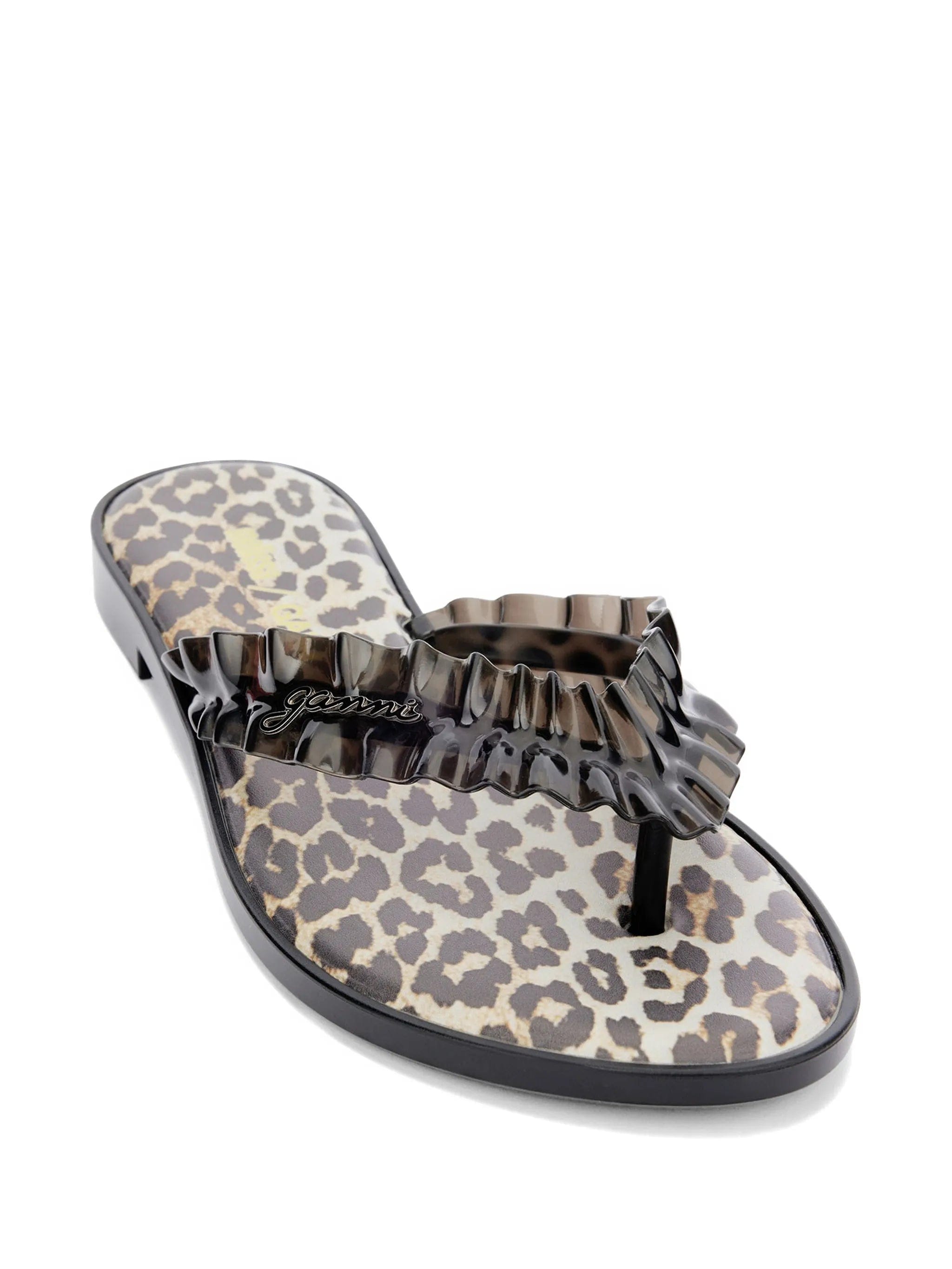 GANNI Melissa flip flops