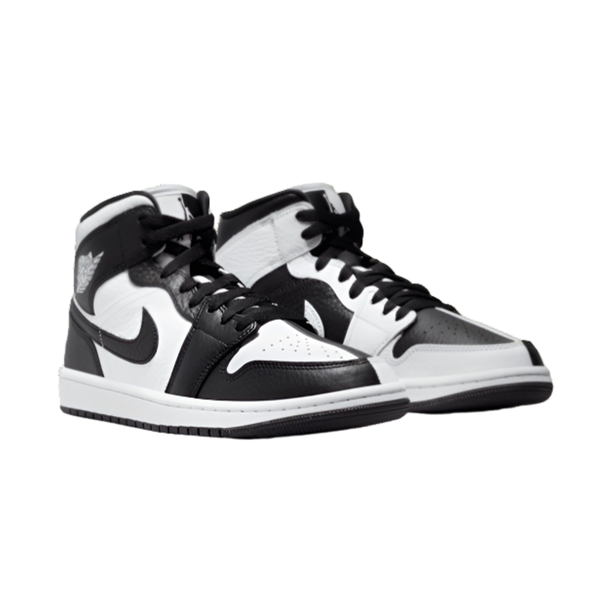 Jaber Jordan 1 Mid Split Black White (Women's)