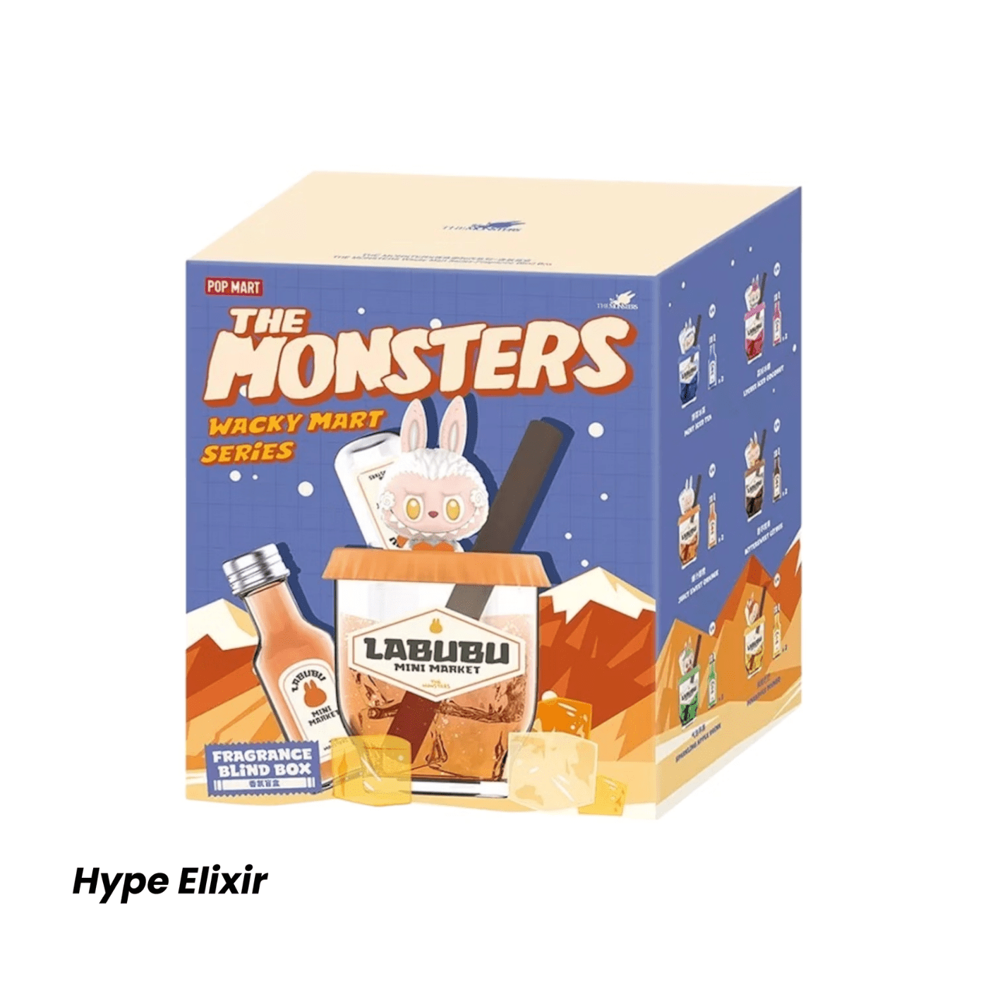 Pop Mart Labubu The Monsters Wacky Mart Series Fragrance Sealed Case (6 Blind Box)