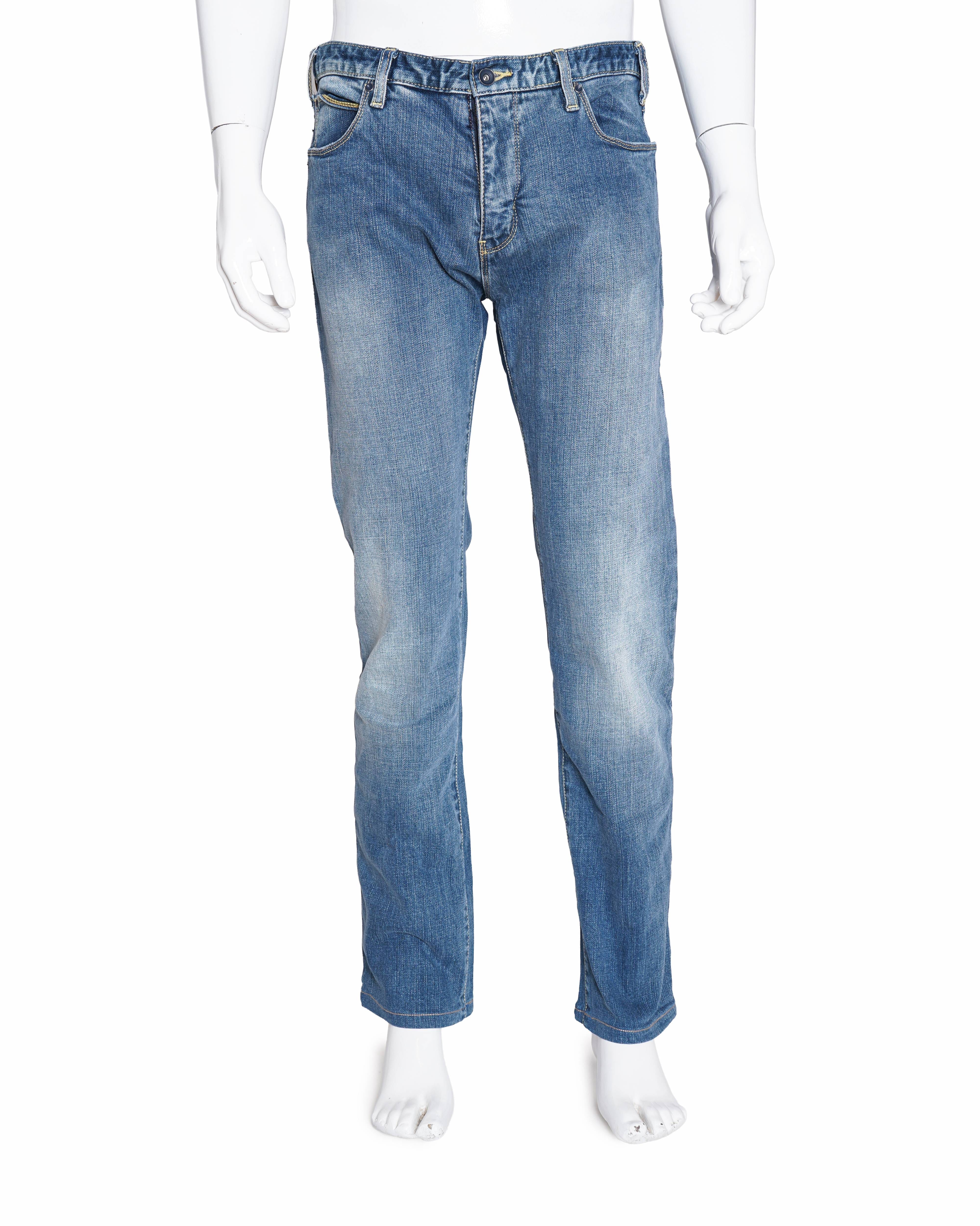 Armani Giorgio Armani Jeans Regular - Fit Blue Denims