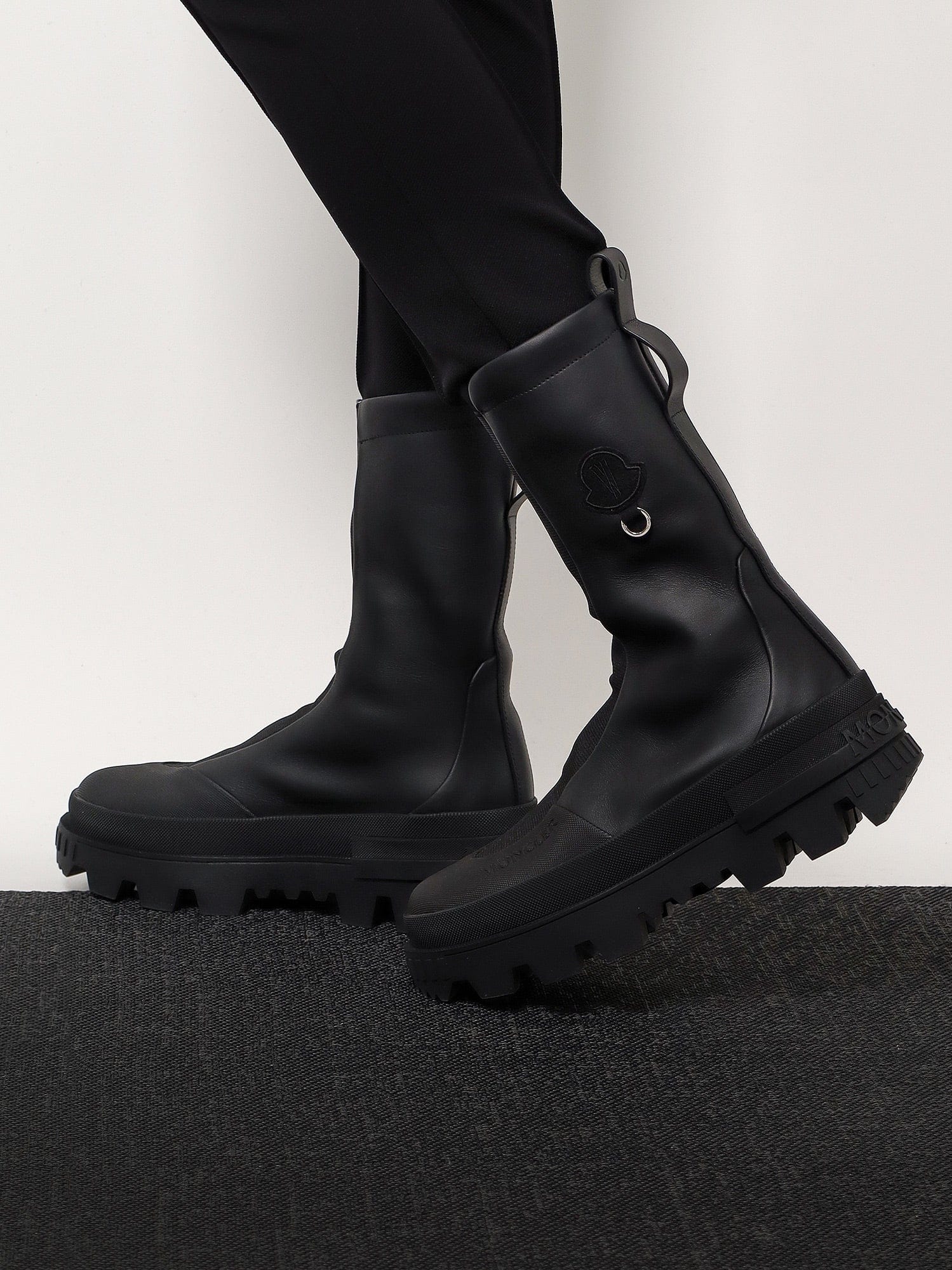 Moncler Genius Salix 6 moncler willow smith letaher boots with stretch inserts