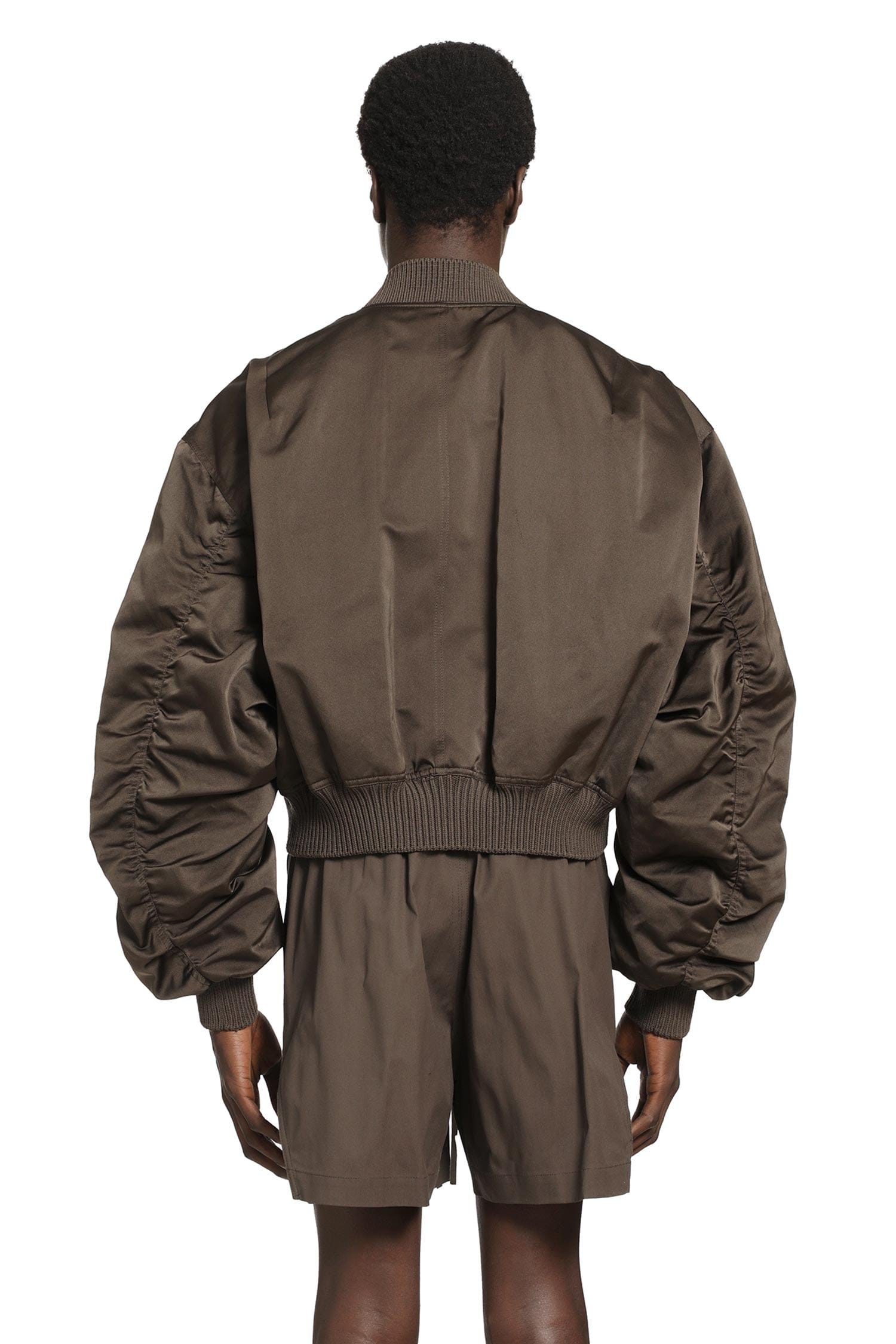 RICK OWENS Temple Secchia Flight in Tech Duchesse