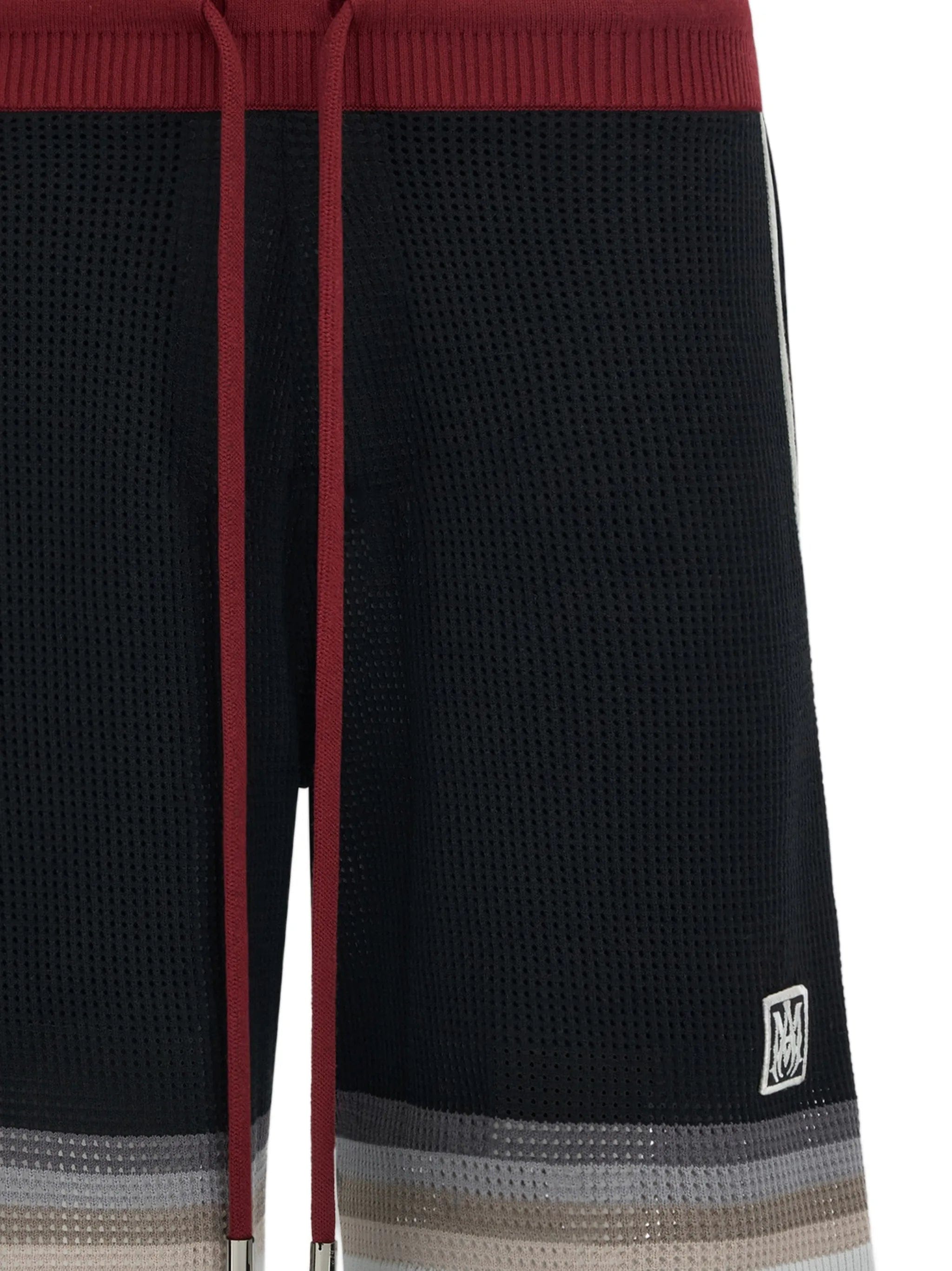 AMIRI striped knitted shorts