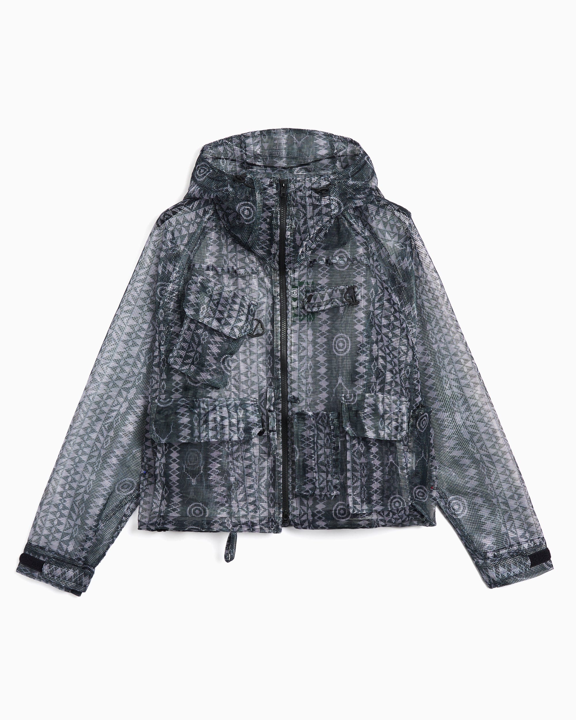 South2 West8 Chaqueta ligera con gráfico Relaxed South2 West8 Bush Trek para hombre