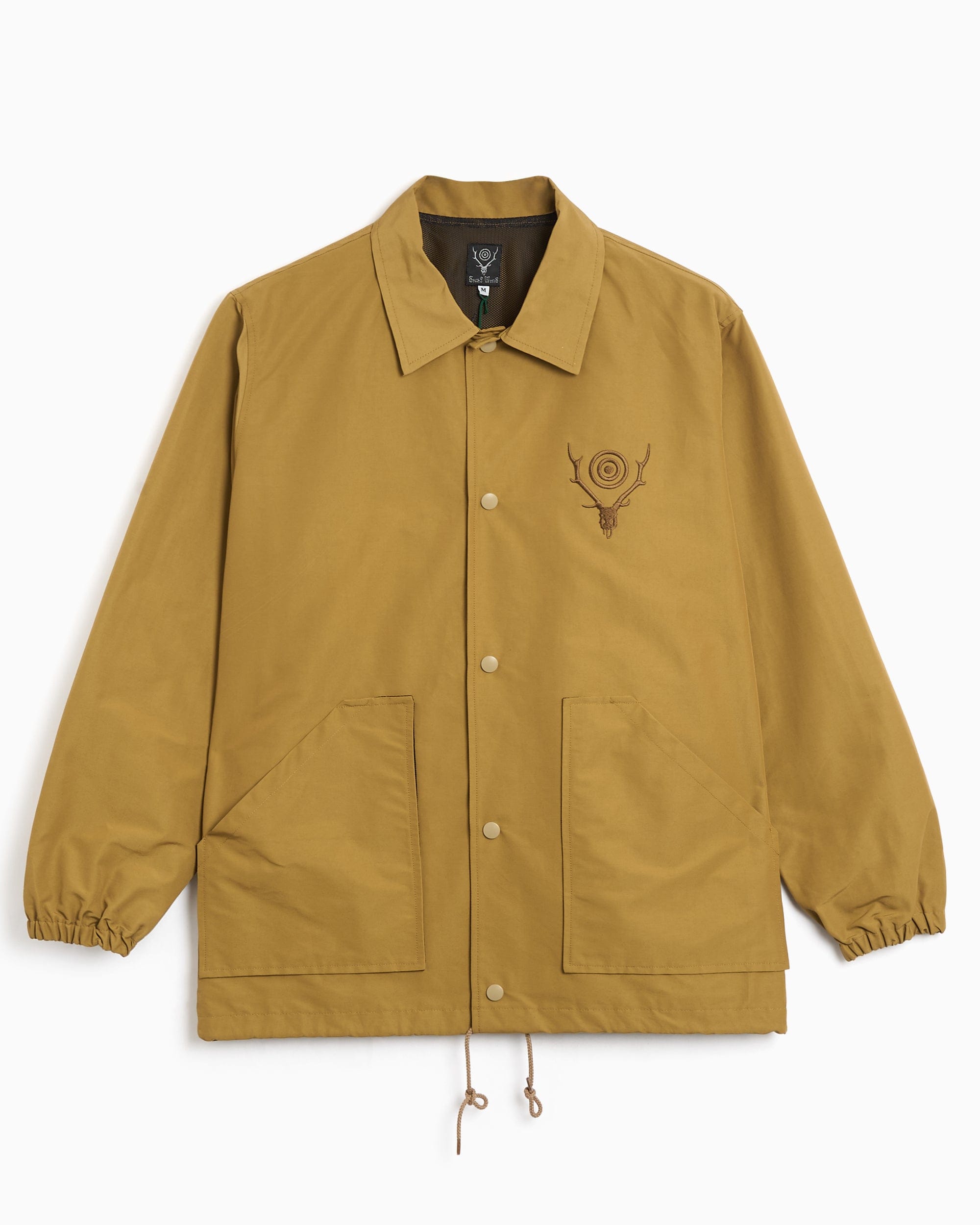 South2 West8 Chaqueta ligera con logo Relaxed South2 West8 Coach para hombre