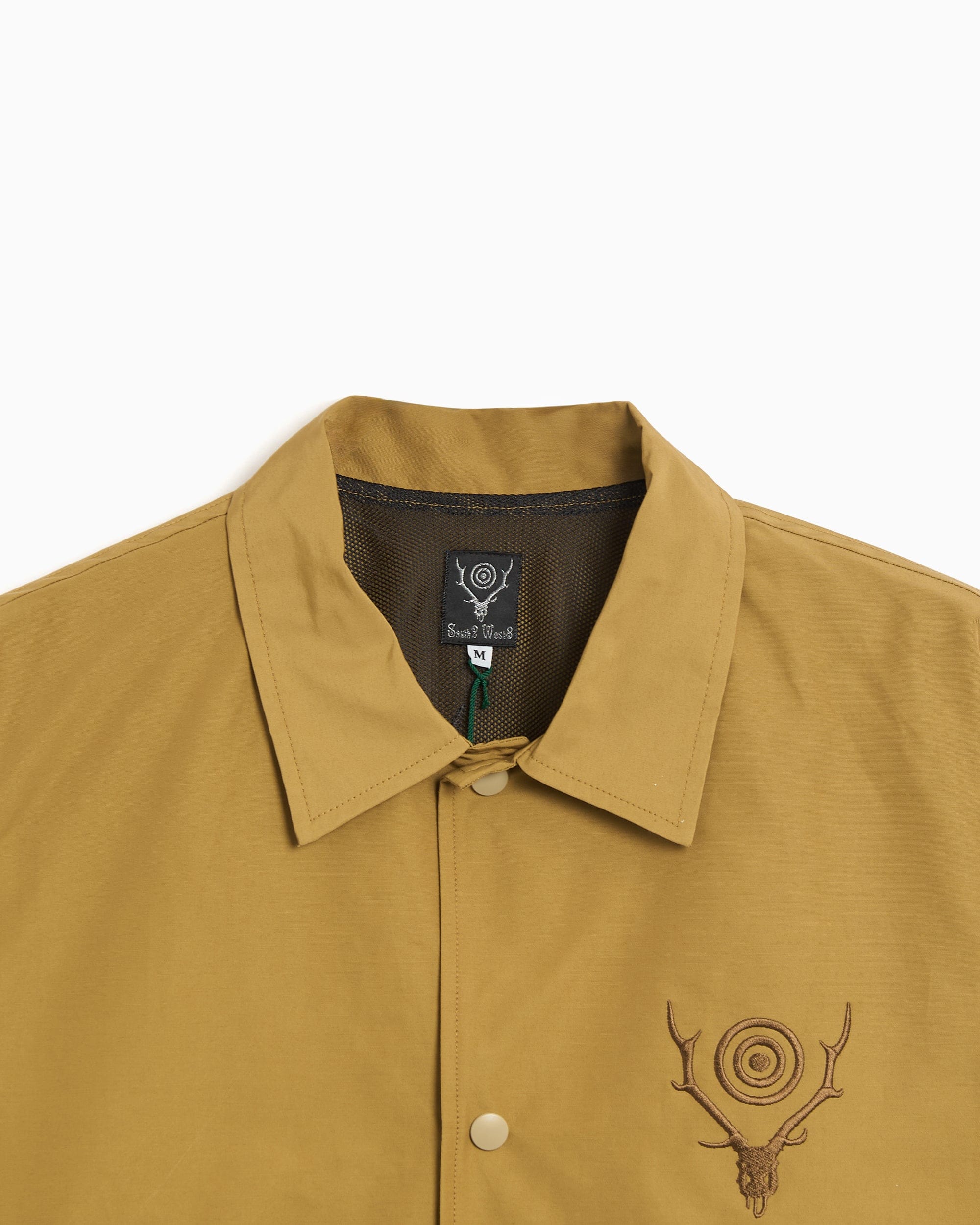 South2 West8 Chaqueta ligera con logo Relaxed South2 West8 Coach para hombre