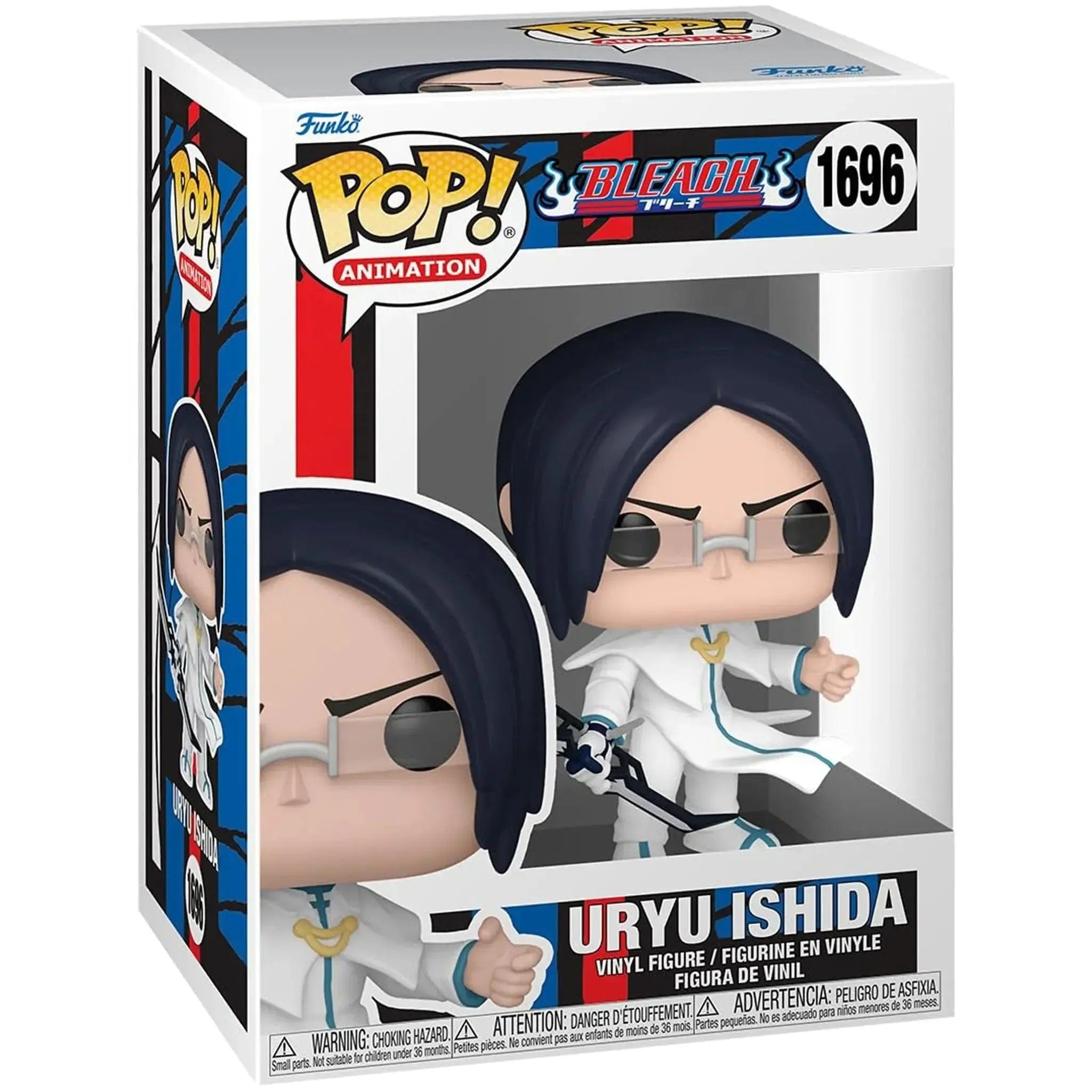 Funko Bleach - Uryu Ishida Figure (4", Vinyl) - Funko - Pop! Animation Series (1696) - (2024)