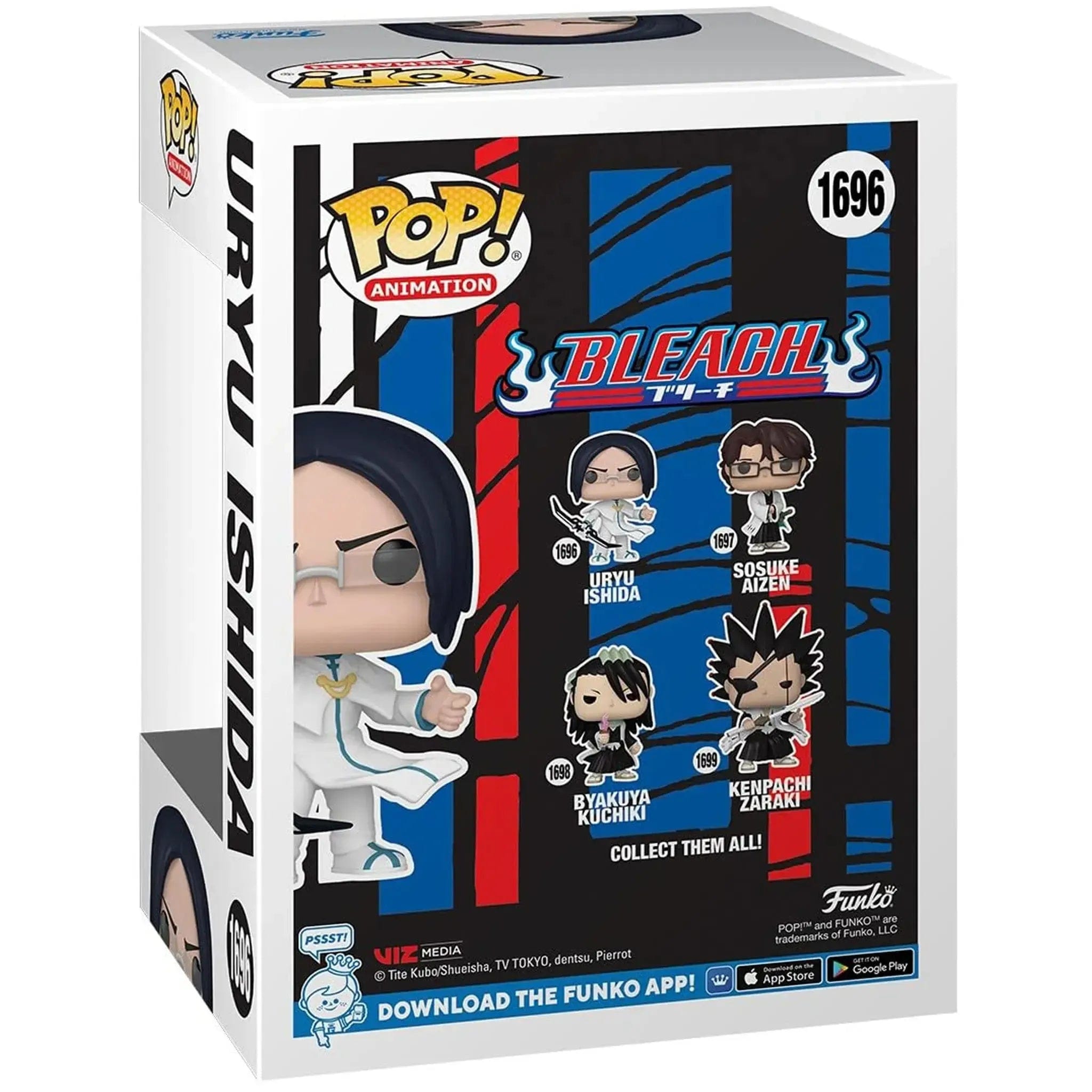 Funko Bleach - Uryu Ishida Figure (4", Vinyl) - Funko - Pop! Animation Series (1696) - (2024)